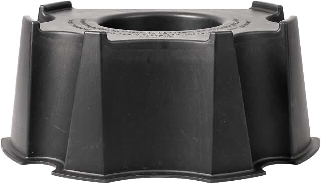 55 gallon rain barrel stand, made from 100% recycled material