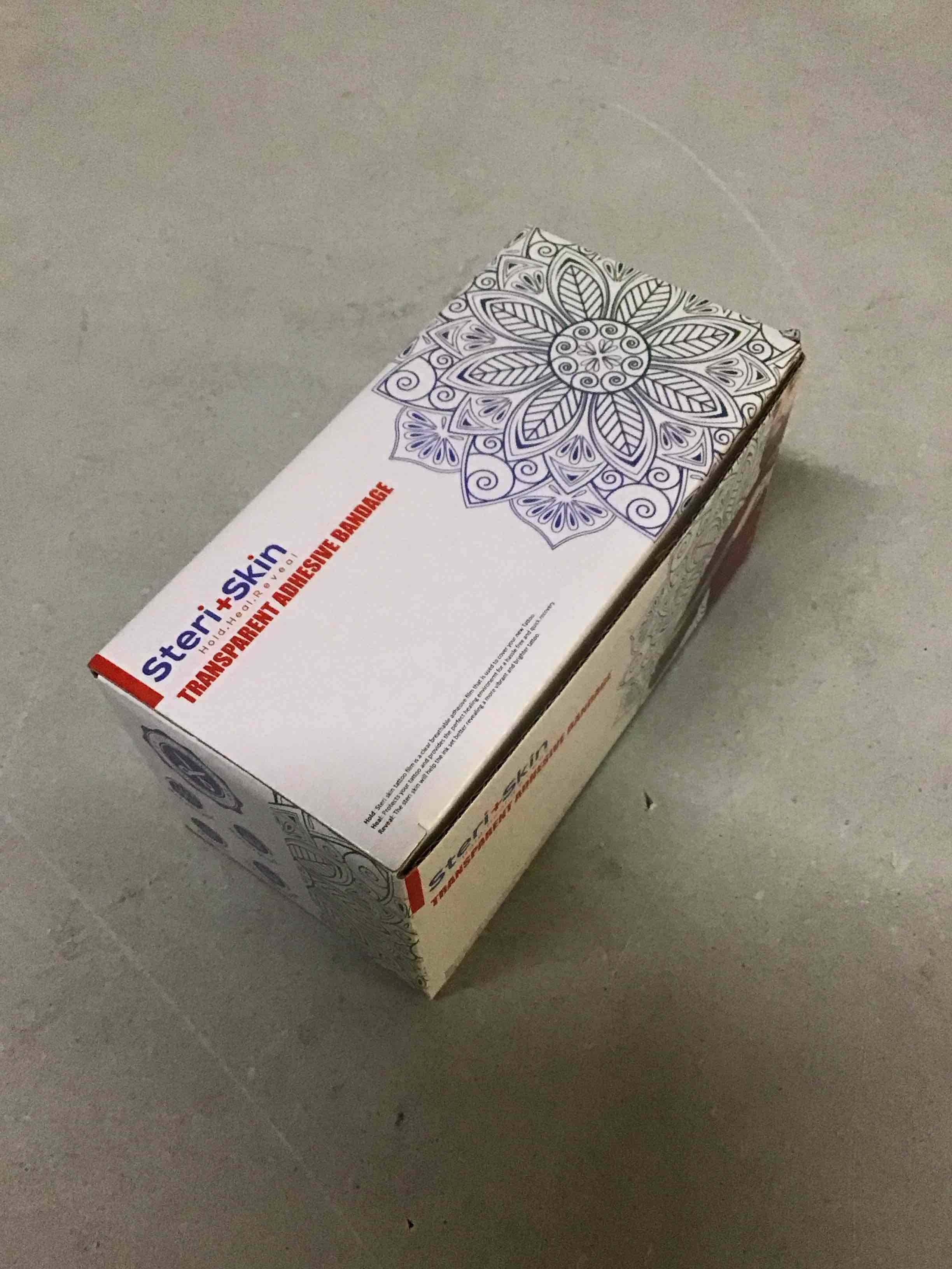 Condition photo showing New/Like New for tattoo bandage aftercare healing wrap, 6”x 40”, transparent sanitary film flexible and breathable adhesive waterproof dressing tape for second skin derm protection and recovery, scissors included… (b08gv9z5xl)