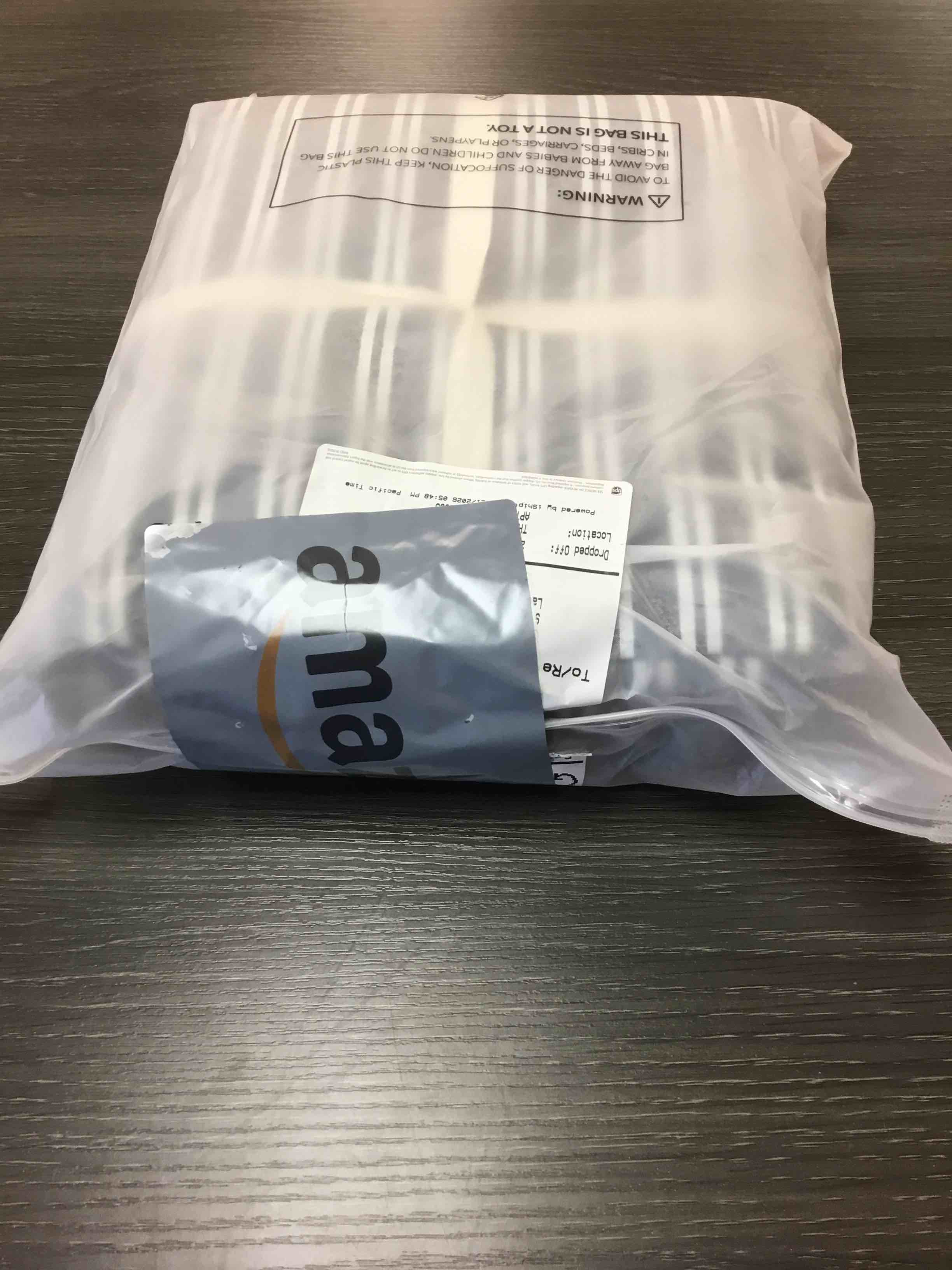 Condition photo showing New/Like New for striped duvet cover set full size 3 piece 100% washed cotton linen feel bedding comfy breathable (full, double stripe-navy blue/white) double stripe-navy blue/white full(80" x 90")