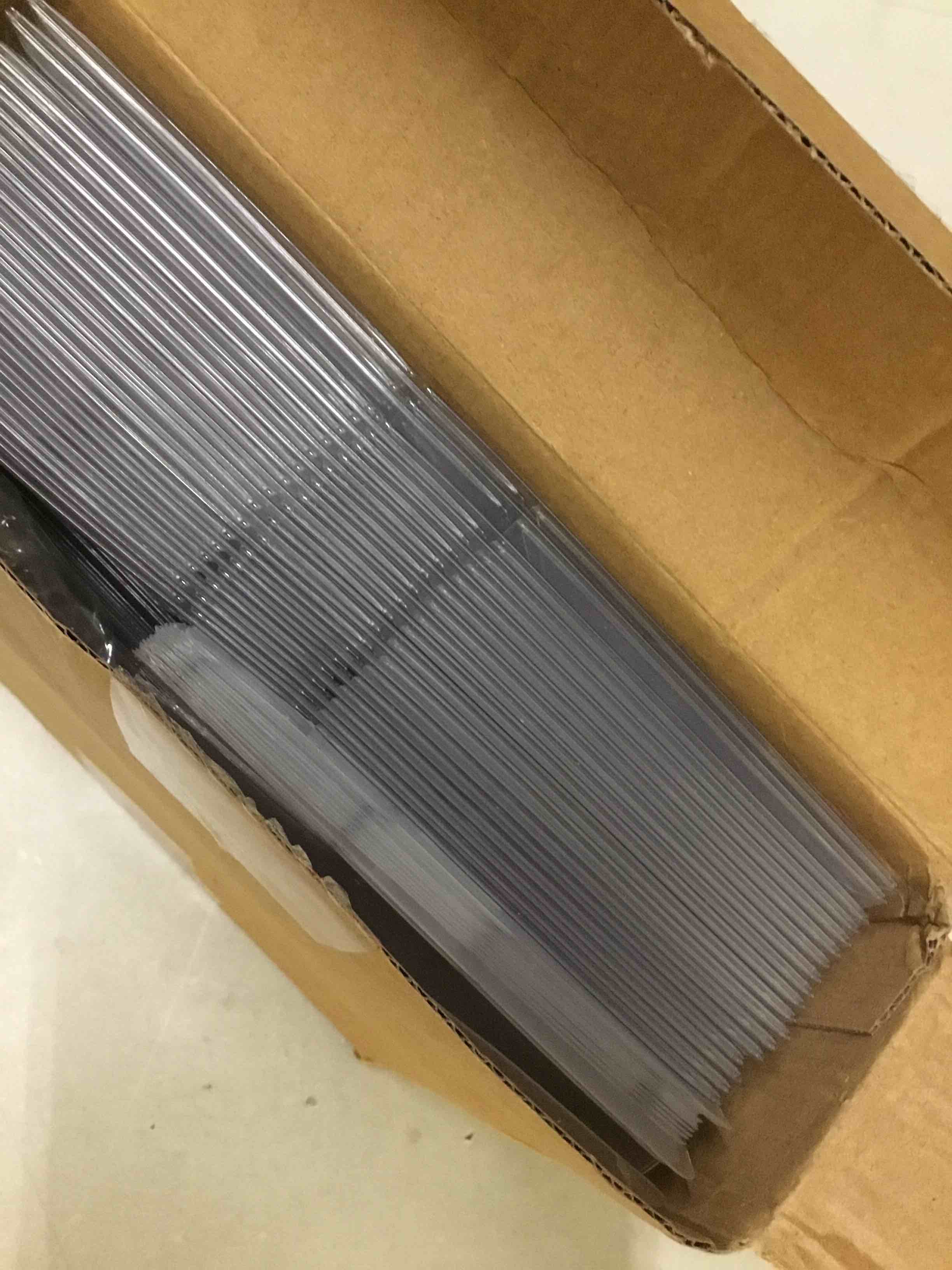 Condition photo showing New/Like New for 40 pack clear protectors case compatible with funko, 4" pop figures case protectors, 0.38mm crystal clear display cases for collectibles with locking tab 40p