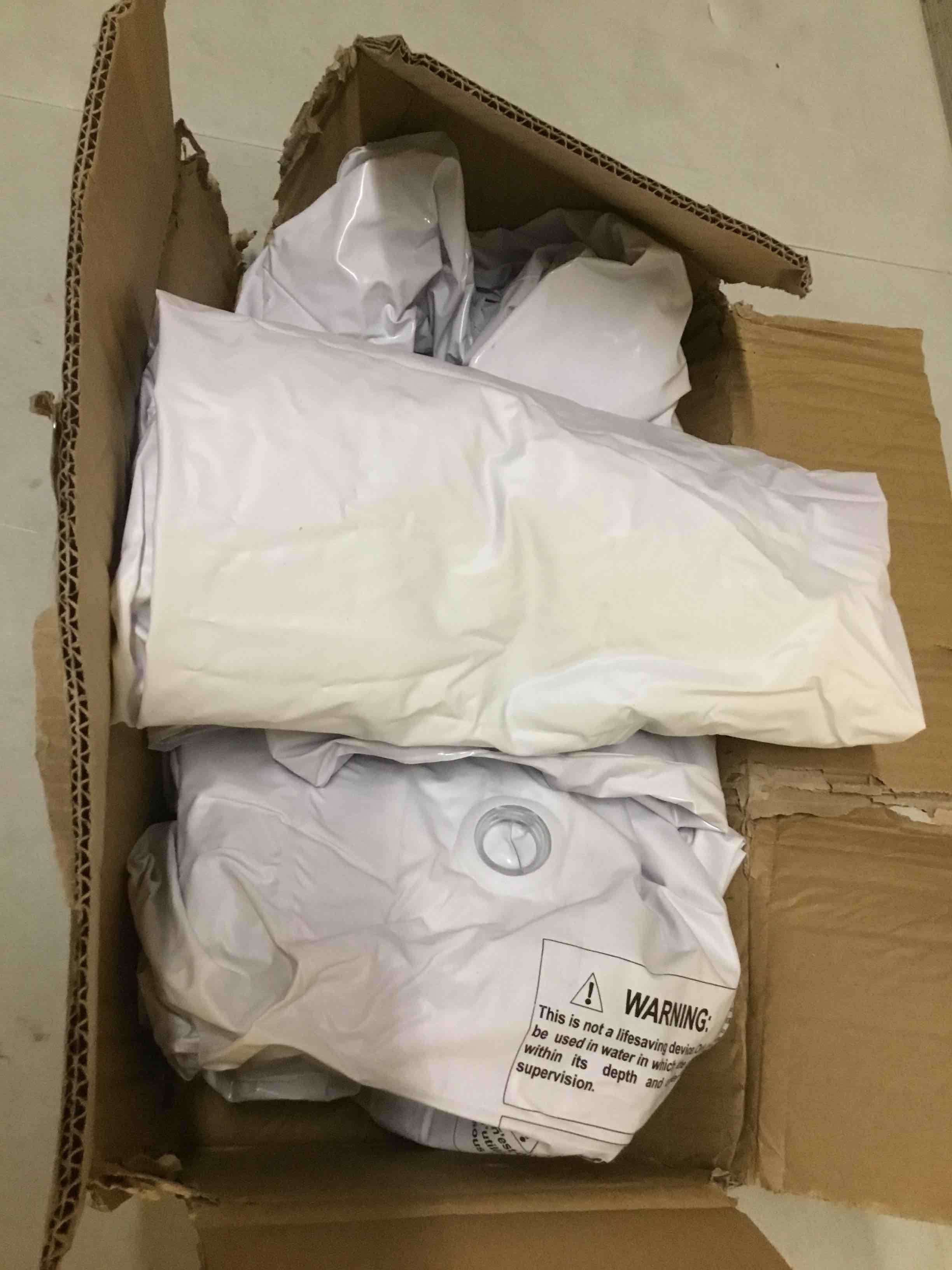 Condition photo showing As Is for  3 pack  kids bed toddler air mattress 