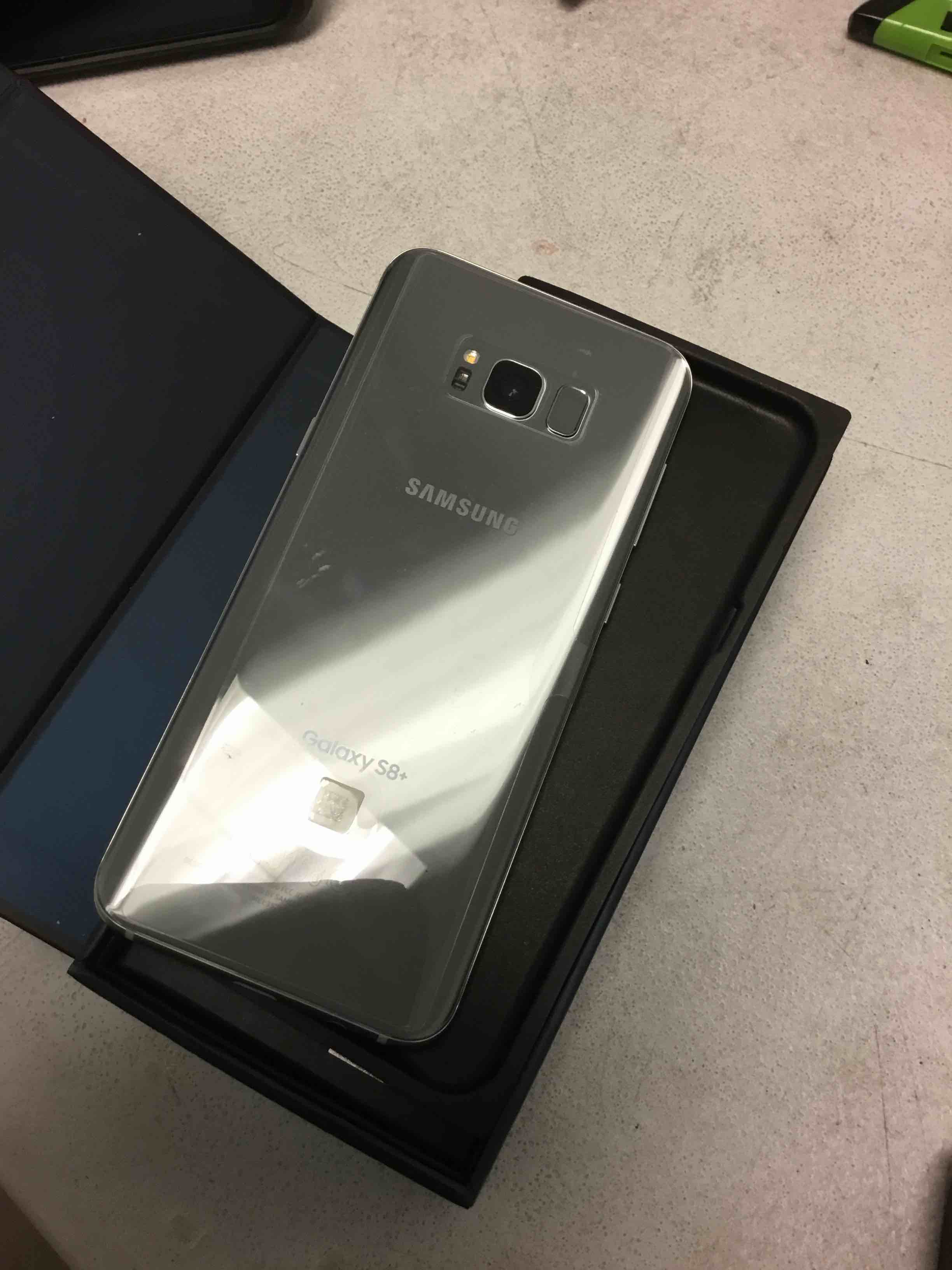 Condition photo showing As Is for ( it won’t charge ) samsung galaxy s8+, 6.2" 64gb (verizon wireless) - arctic silver arctic silver 64 gb. ***working condition verified. no network or connectivity tests were performed. bidder be advised ***