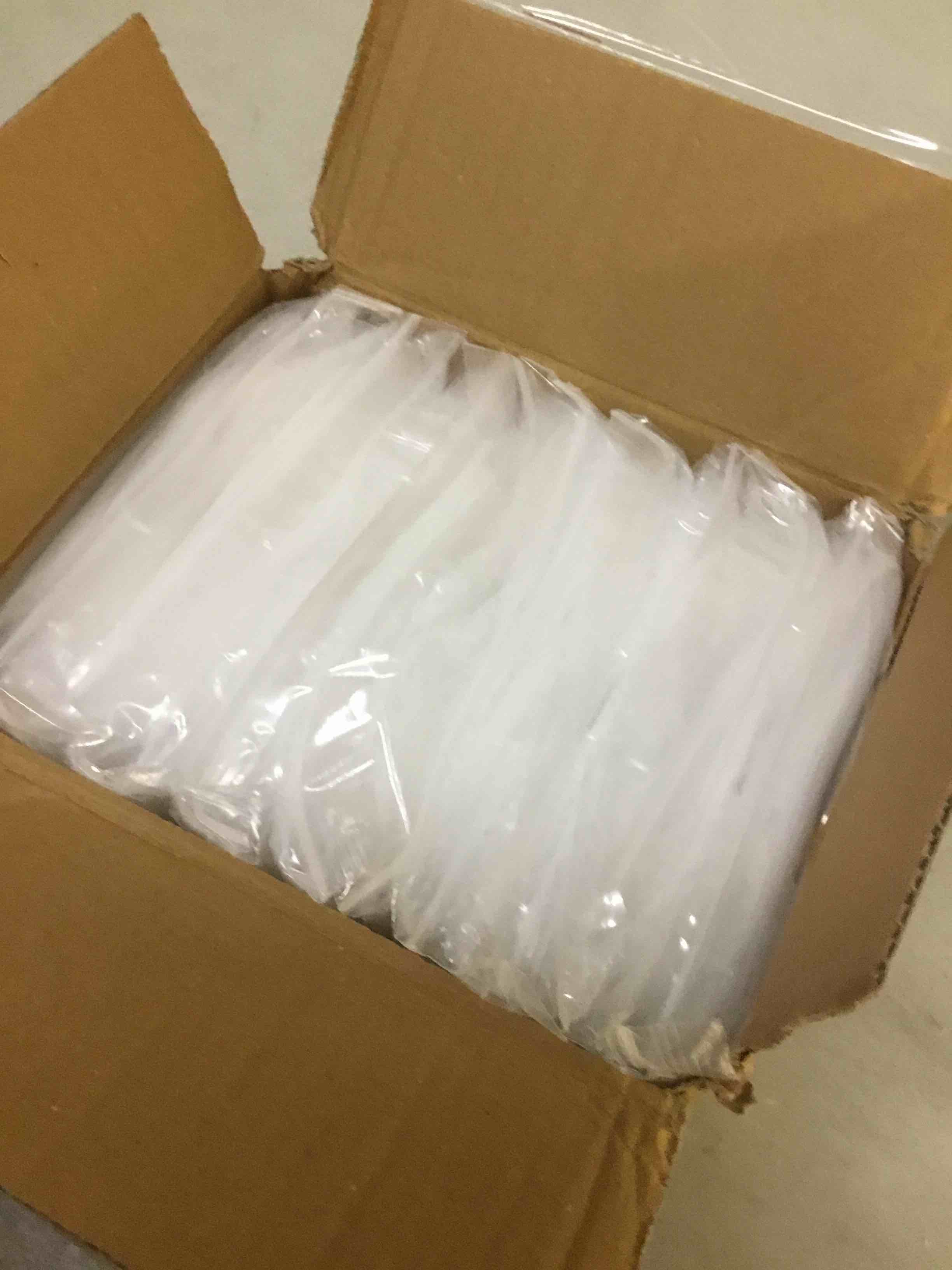 Condition photo showing New/Like New for clear plastic reclosable zip bags - bulk gpi case of 1000 4" x 4" 2 mil thick strong & durable poly baggies with resealable zip top lock for travel, storage, packaging & shipping. 4" x 4" 1000.0