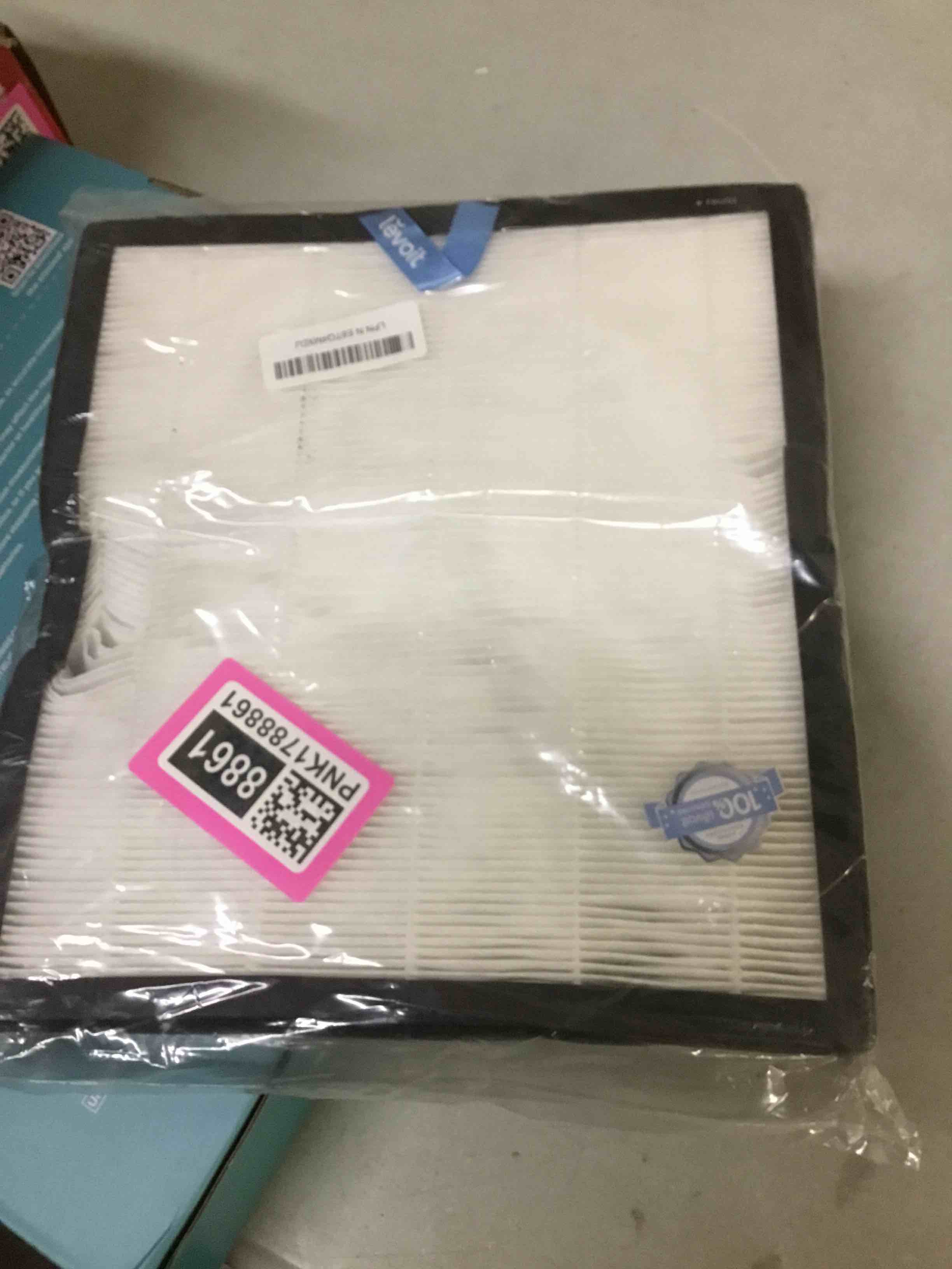 Condition photo showing As Is for levoit vital 100s-p replacement filter, genuine air purifier filters, supports hepa sleep mode, high-efficiency activated carbon for removal of pet dander, smoke odor, allergens, vital 100s-rf, 1 pack vital 100s-p original filter