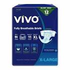 VIVO Fully breathable Briefs Size XL pack of 11