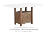 Signature Design By Ashley Counter Height Base *Only*For Aleeda Counter Height Dining Table