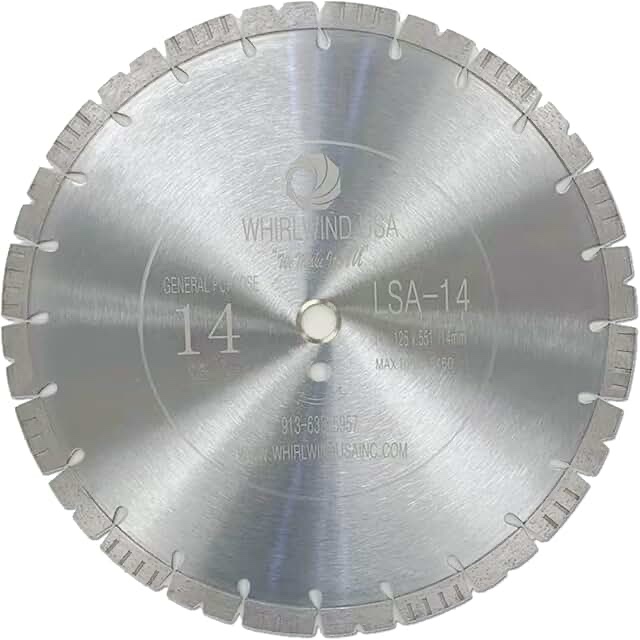 Whirlwind USA LSS 14 Inch Diamond Saw Blade, X1