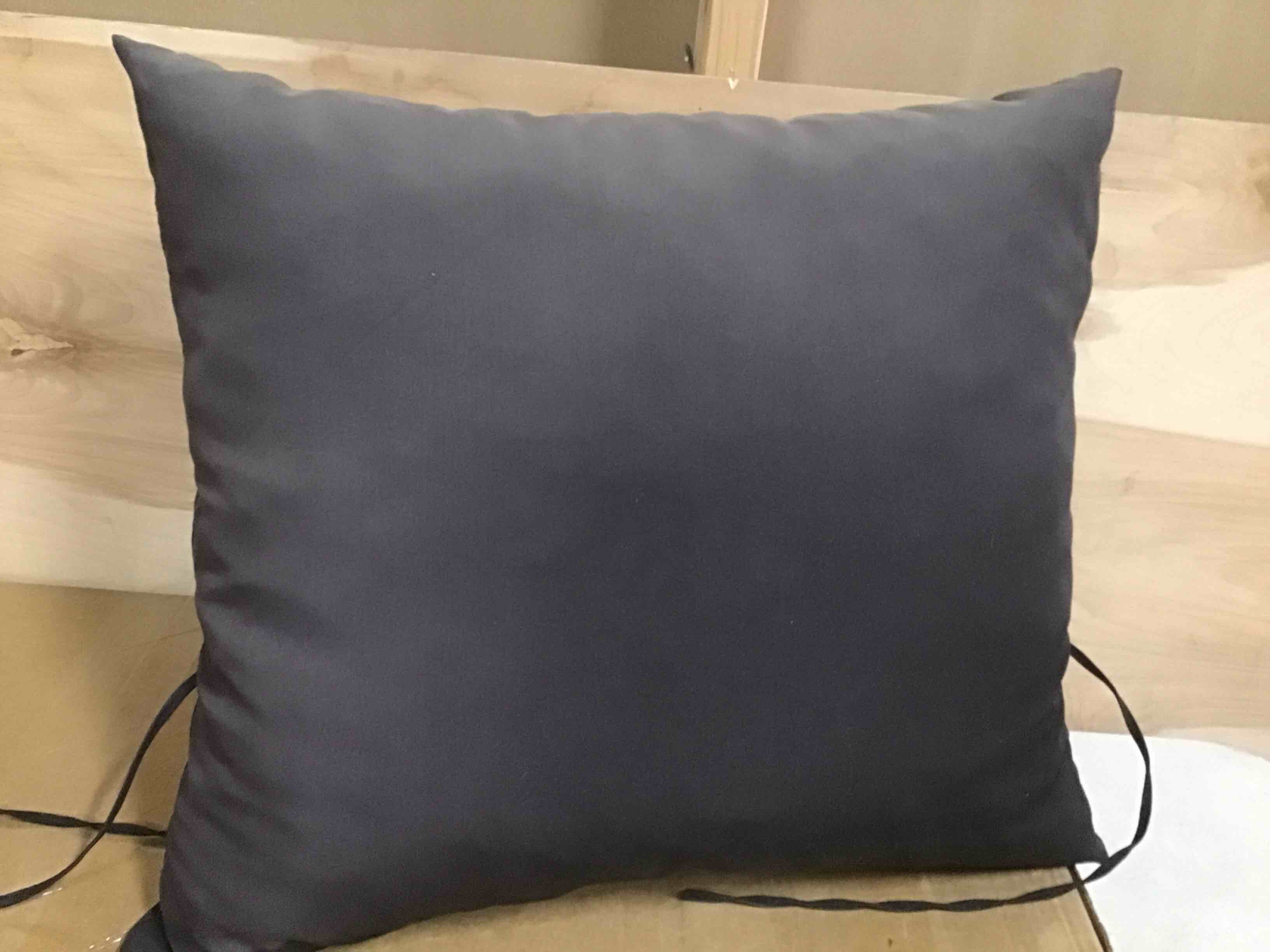 Black Patio Cushion