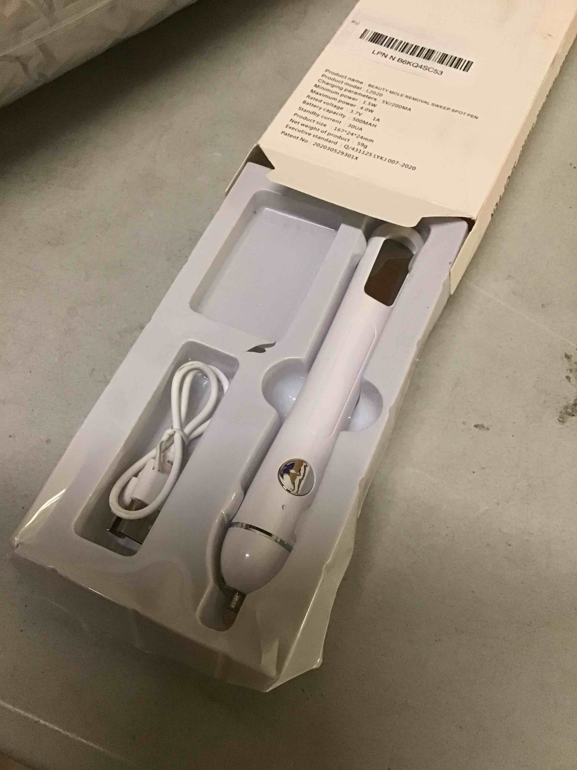 Condition photo showing Good Condition for wwarts and skinttags remover micro-exfoliating tool rechargeable effective for home use