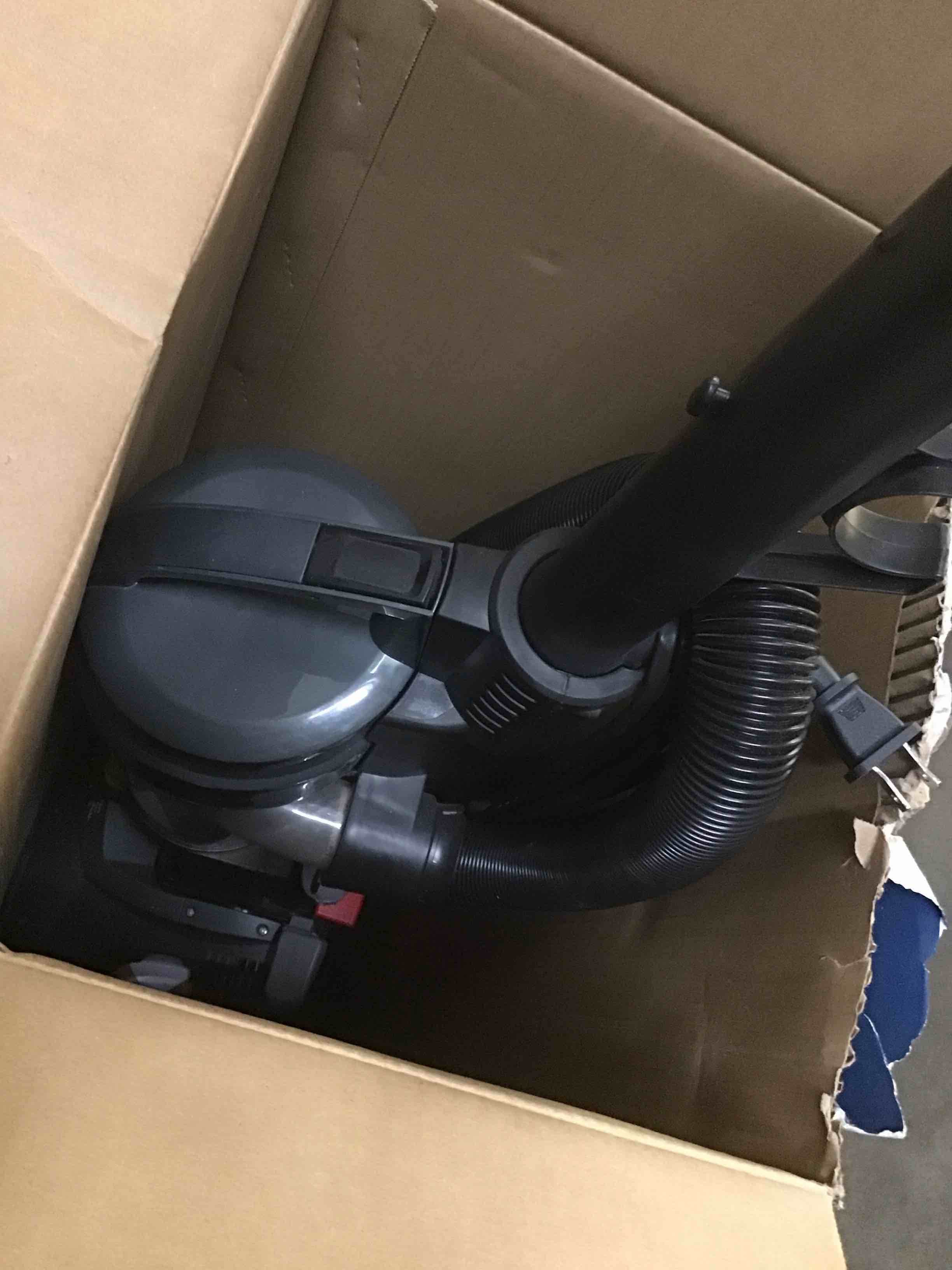 Condition photo showing As Is for ( incomplete) aeroswift compact upright bagless vacuum 1808e