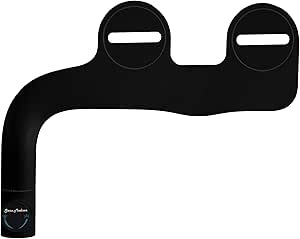 swiss madison aqua non-electric bidet toilet attachment in glossy black with black knob - amazon.com