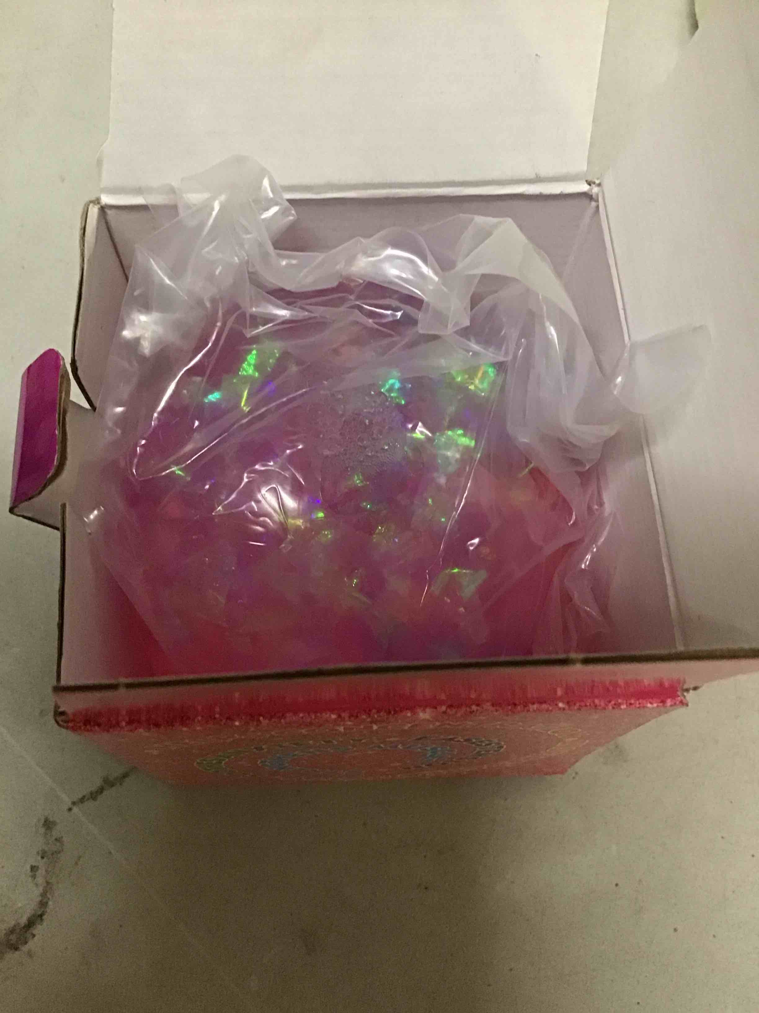 Condition photo showing Brand New for power your fun pink glitter fidget ball