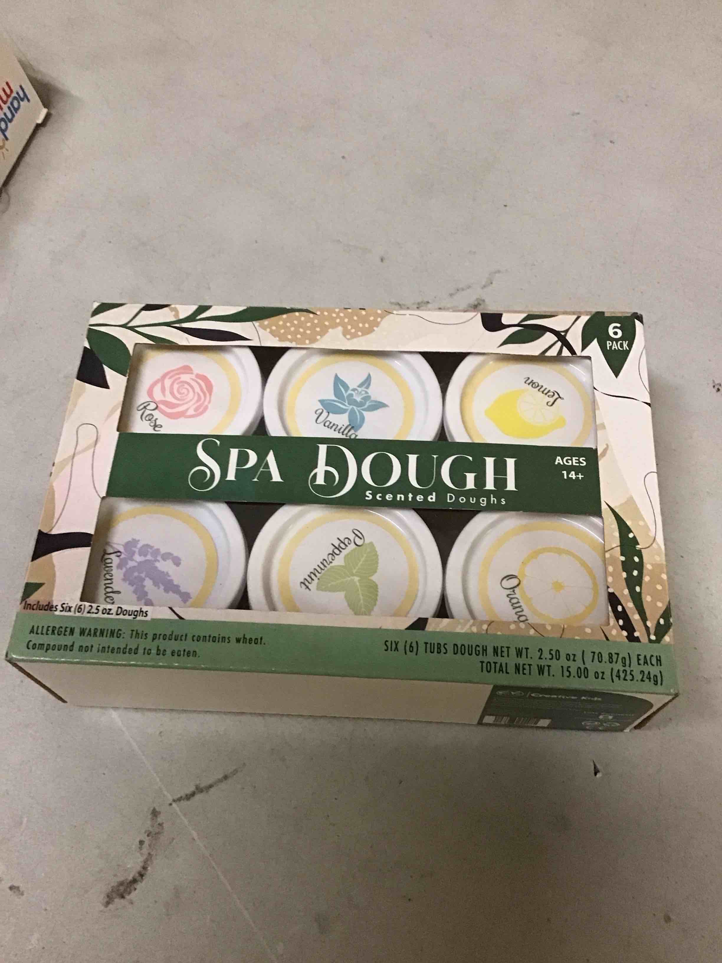 Condition photo showing Brand New for creative kids 6 pc spa dough scented dough set, aromatherapy