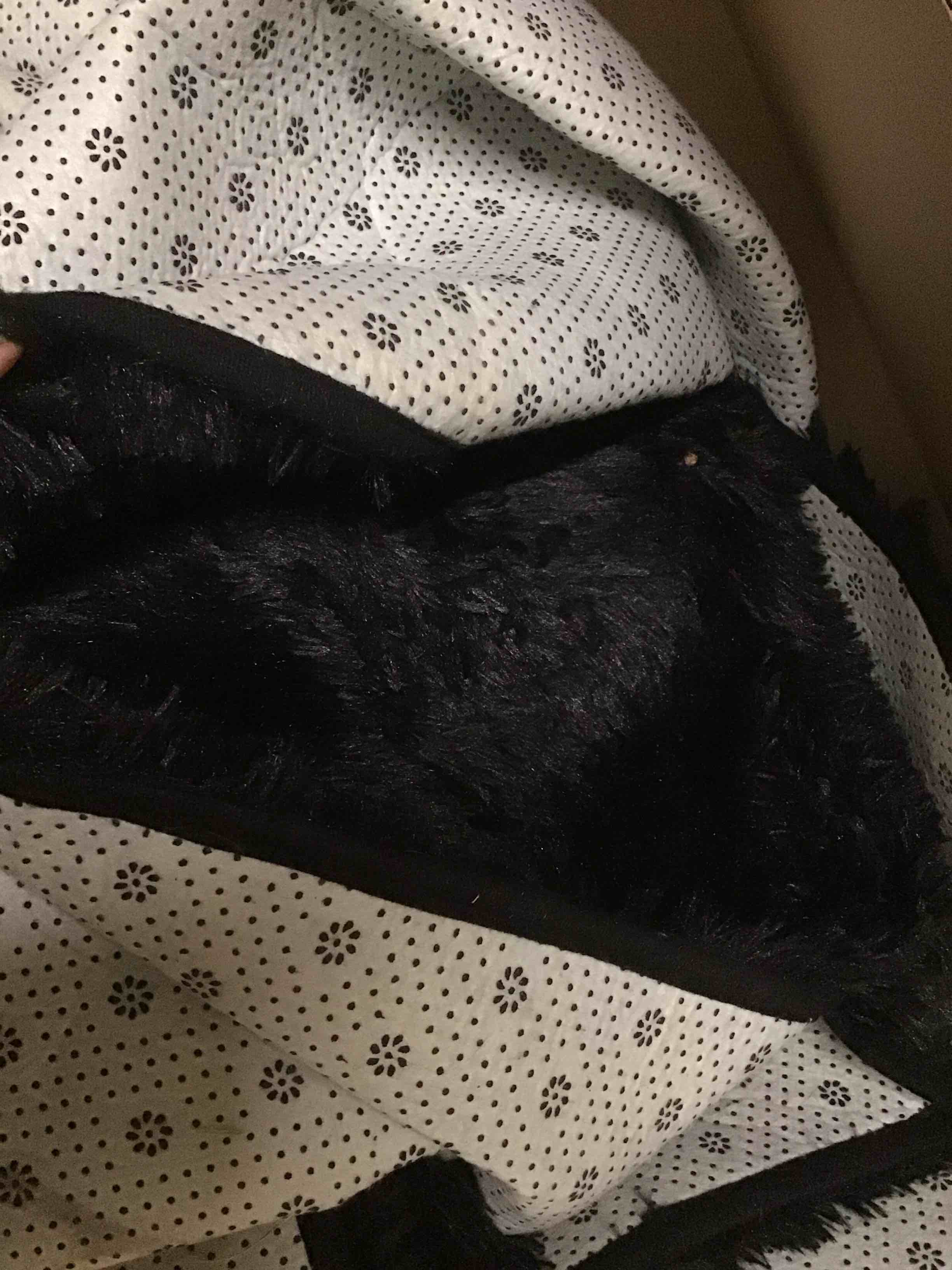 Condition photo showing As Is for 8x10 area rugs for living room: soft black fluffy rug shag washable rug plush fuzzy indoor carpet for bedroom nursery playroom girls boys kids room (black, 8'x10') black 8' x 10' (rectangular)