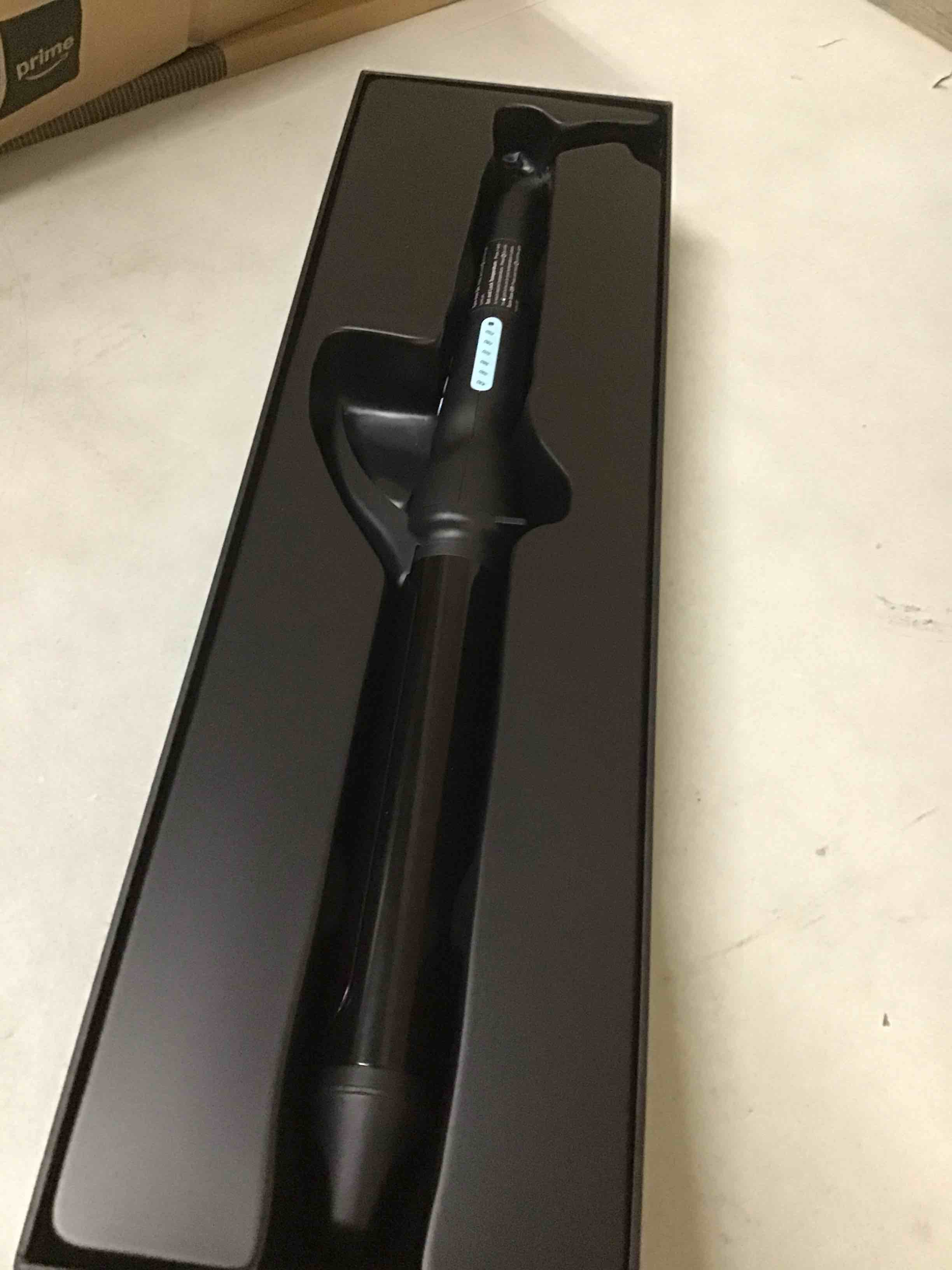 Condition photo showing Good Condition for bio ionic long barrel curling iron with moisture heat technology & nanoionic mx versatile curling wand - multiple barrel sizes for tight, classic, loose & soft curls 1.25 inch (loose curls) black