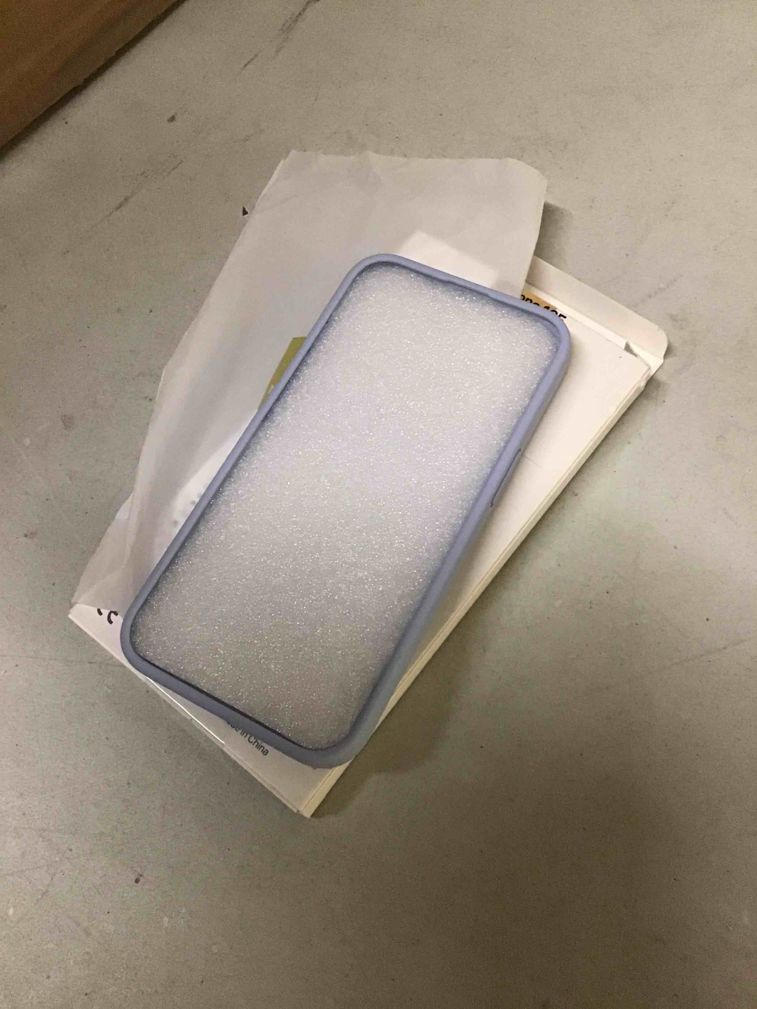 Condition photo showing New/Like New for miracase compatible with iphone 16e case/iphone 17e case, [soft anti-scratch microfiber lining], liquid silicone shockproof drop protection phone case for iphone 16e/17e (clove purple) clove purple iphone 16e&iphone 17e