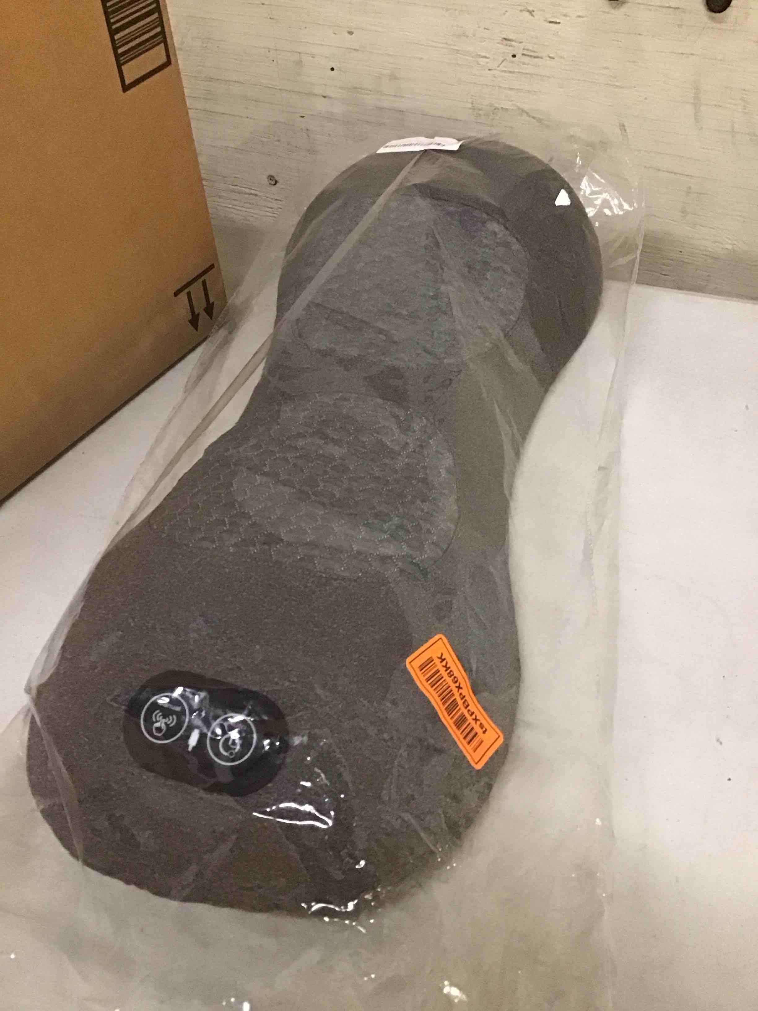 Condition photo showing As Is for (incomplete) smoothspine triple fusion back massager - the official smooth spine massager with heat - design to support lower back comfort, relaxation device for home use (triple fusion back massager)