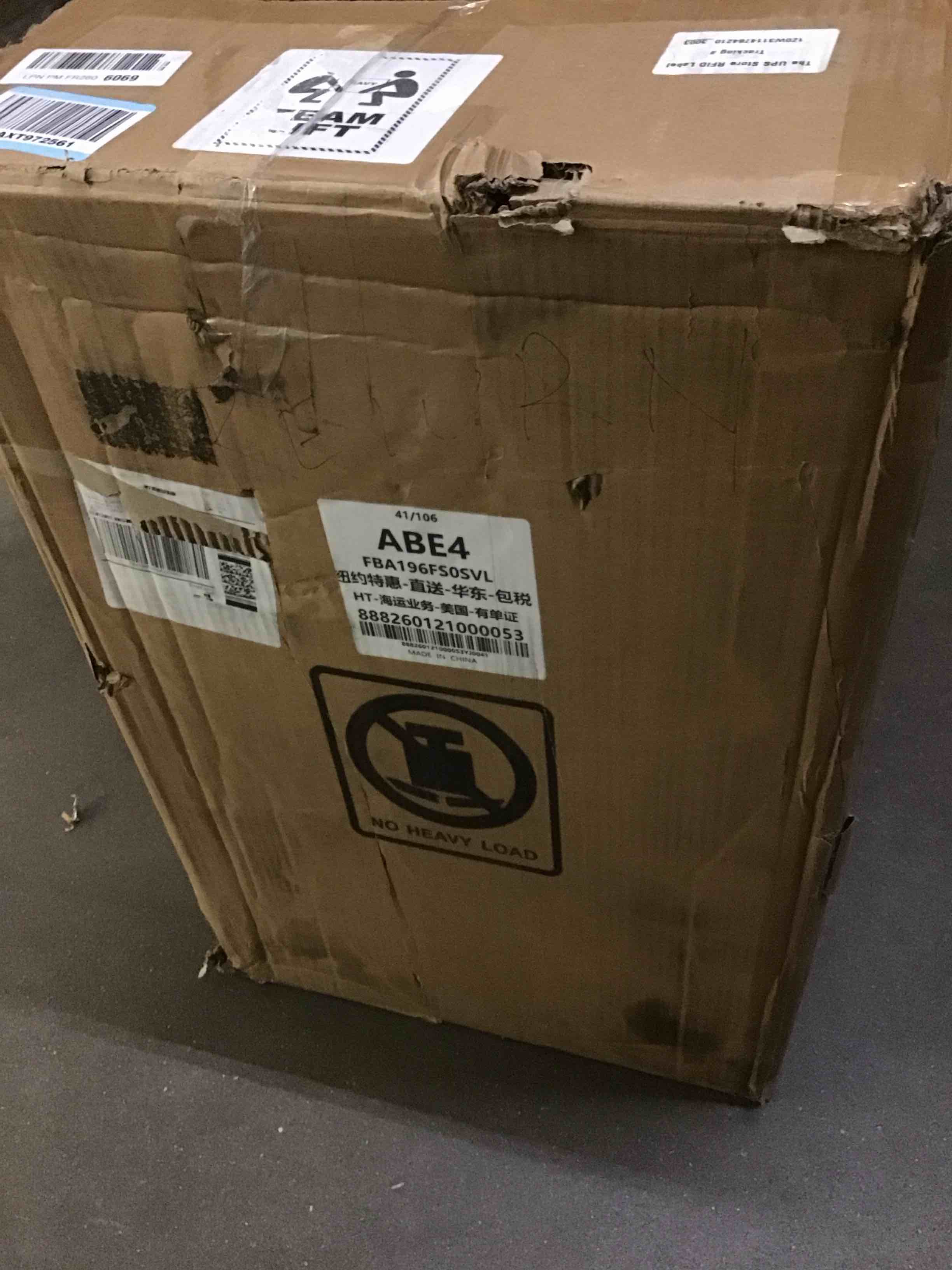 Condition photo showing As Is for 5.1 cuft large safes for home, security digital fire safe box with programmable keypad, spare keys and removable shelf, anti-theft water and fireproof document safe home for money medicine valuables 5.1 cubic