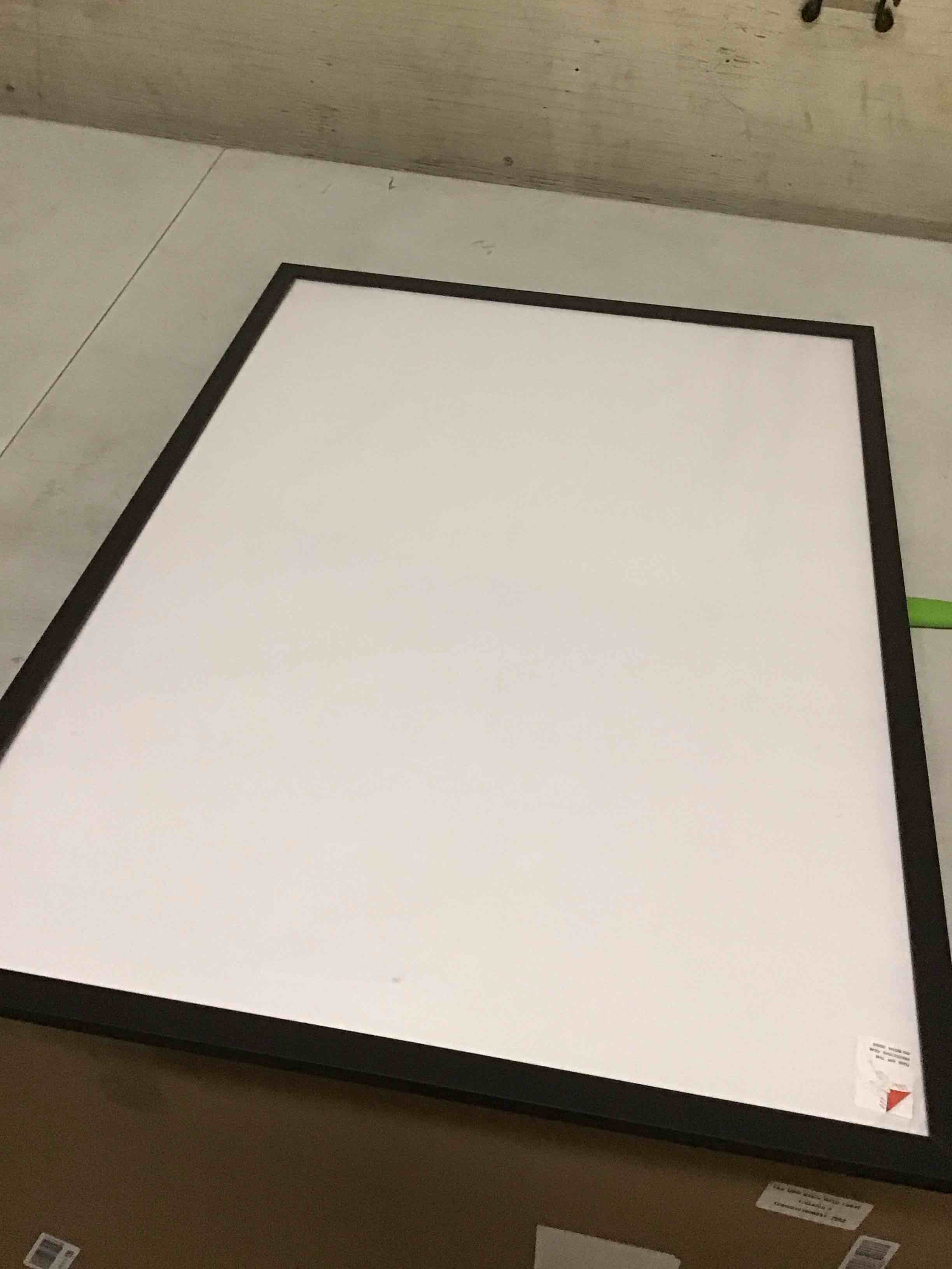 Condition photo showing As Is for giftgarden 19.7x27.6 puzzle frame black, 50x70cm picture frame for 1000 pieces puzzles wall display, single 19.7x27.6 black