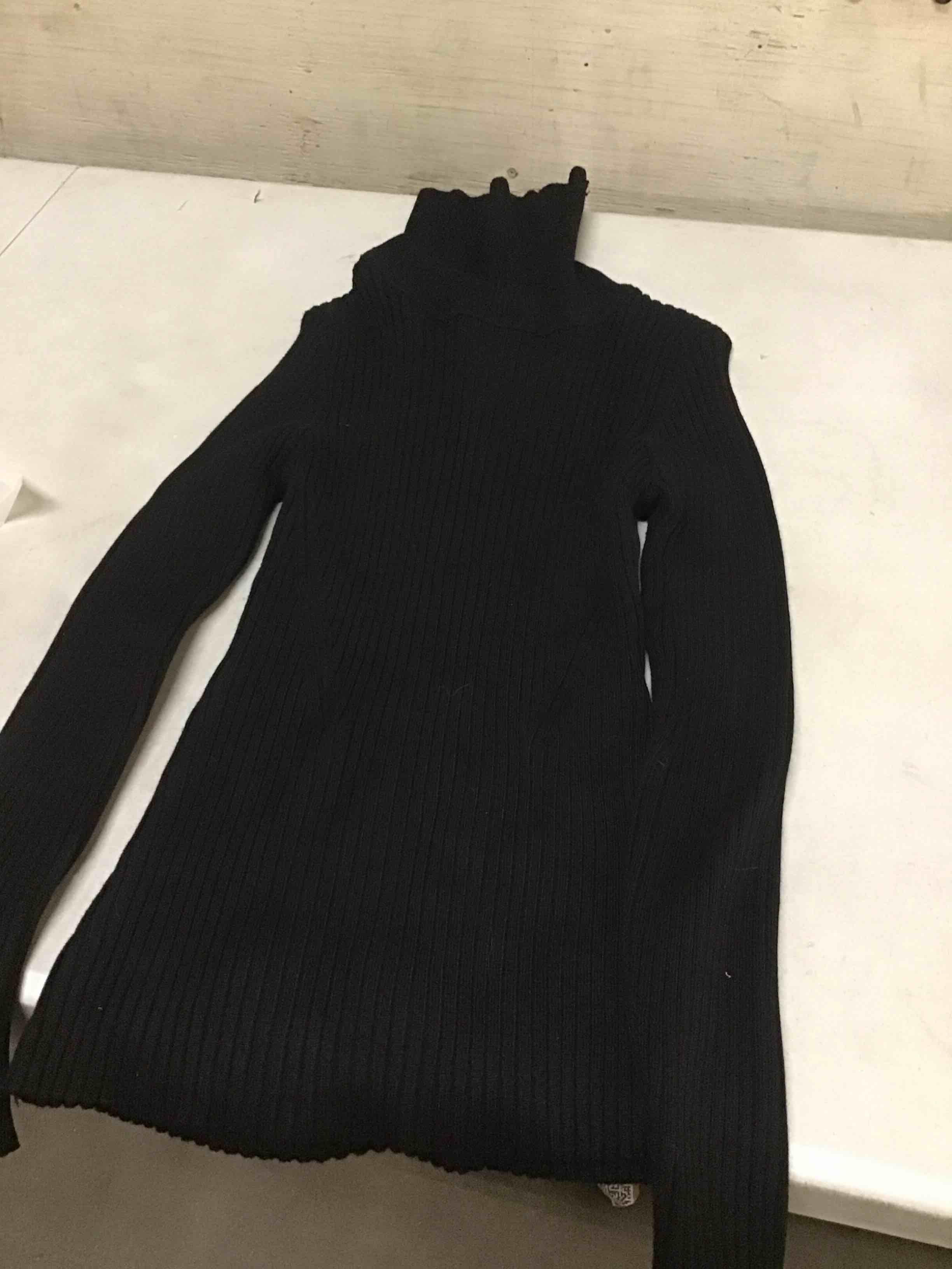 Condition photo showing New/Like New for v28 turtleneck ribbed sweaters for women cute sexy knitted warm fitted sweater