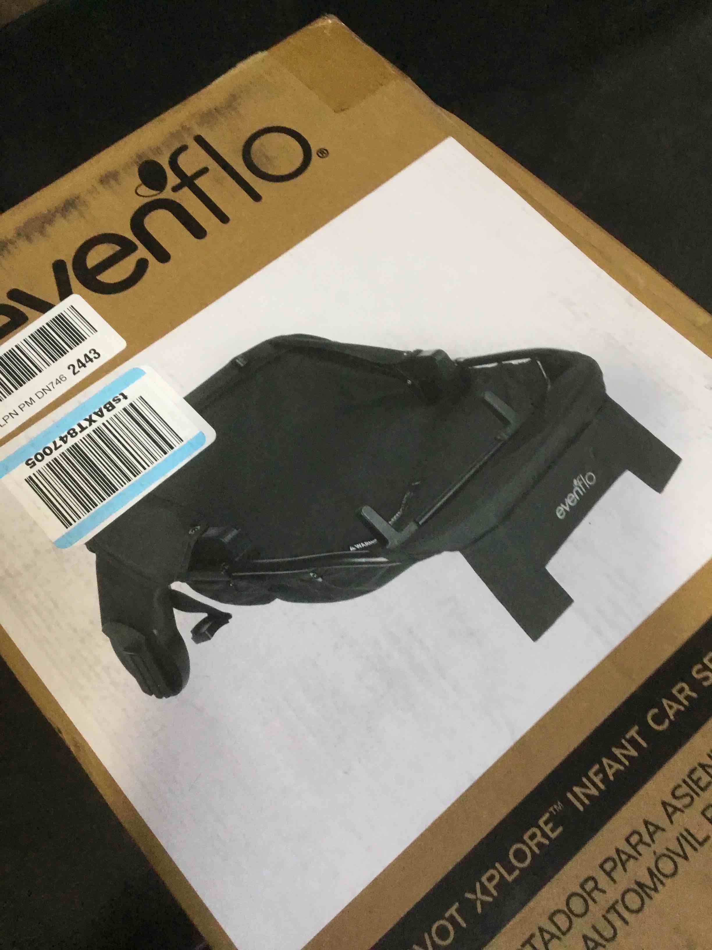 Evenflo Pivot Xplore Infant Car Seat Adapter, Black