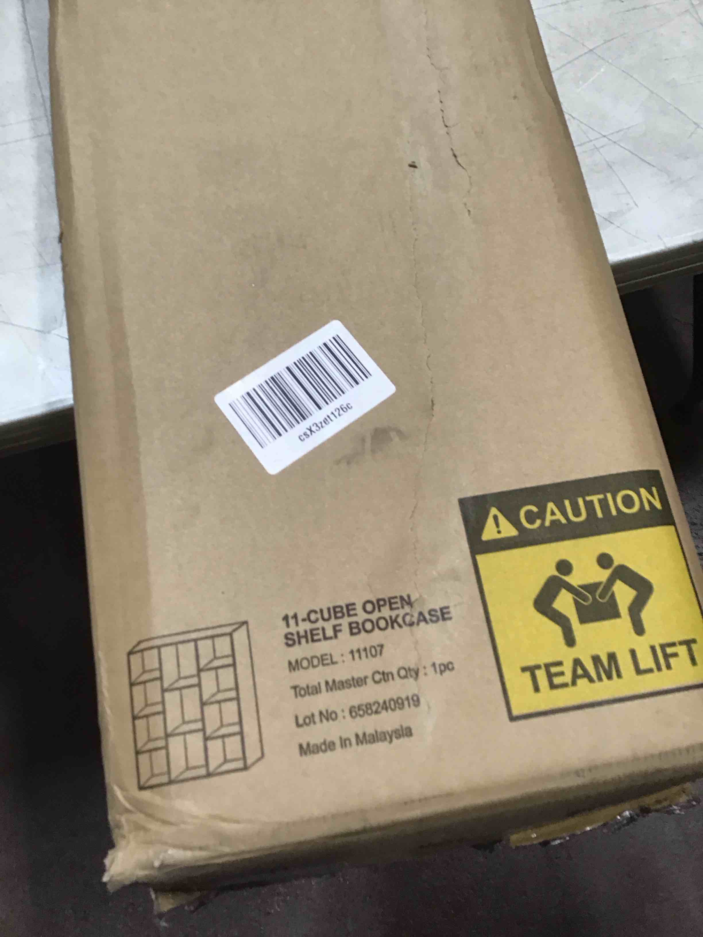 11 cube open shelf bookcase