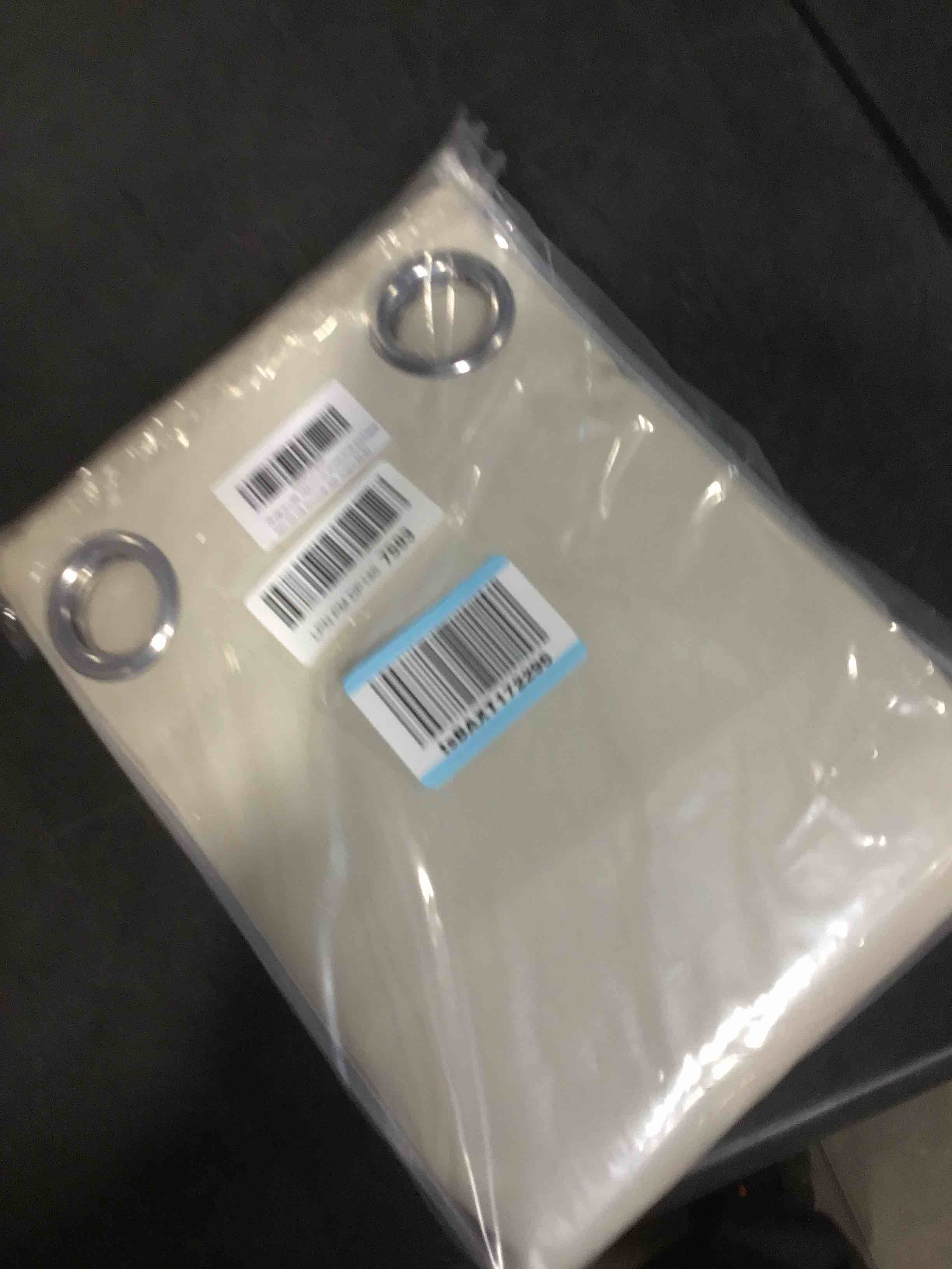 SimpleHome 100% Blackout Curtains for Bedroom,Thermal Insulated Grommet Window Drapes Room Darkening Cream Curtains for Living Room with Black Back,52 x 84 Inch,2 Panels