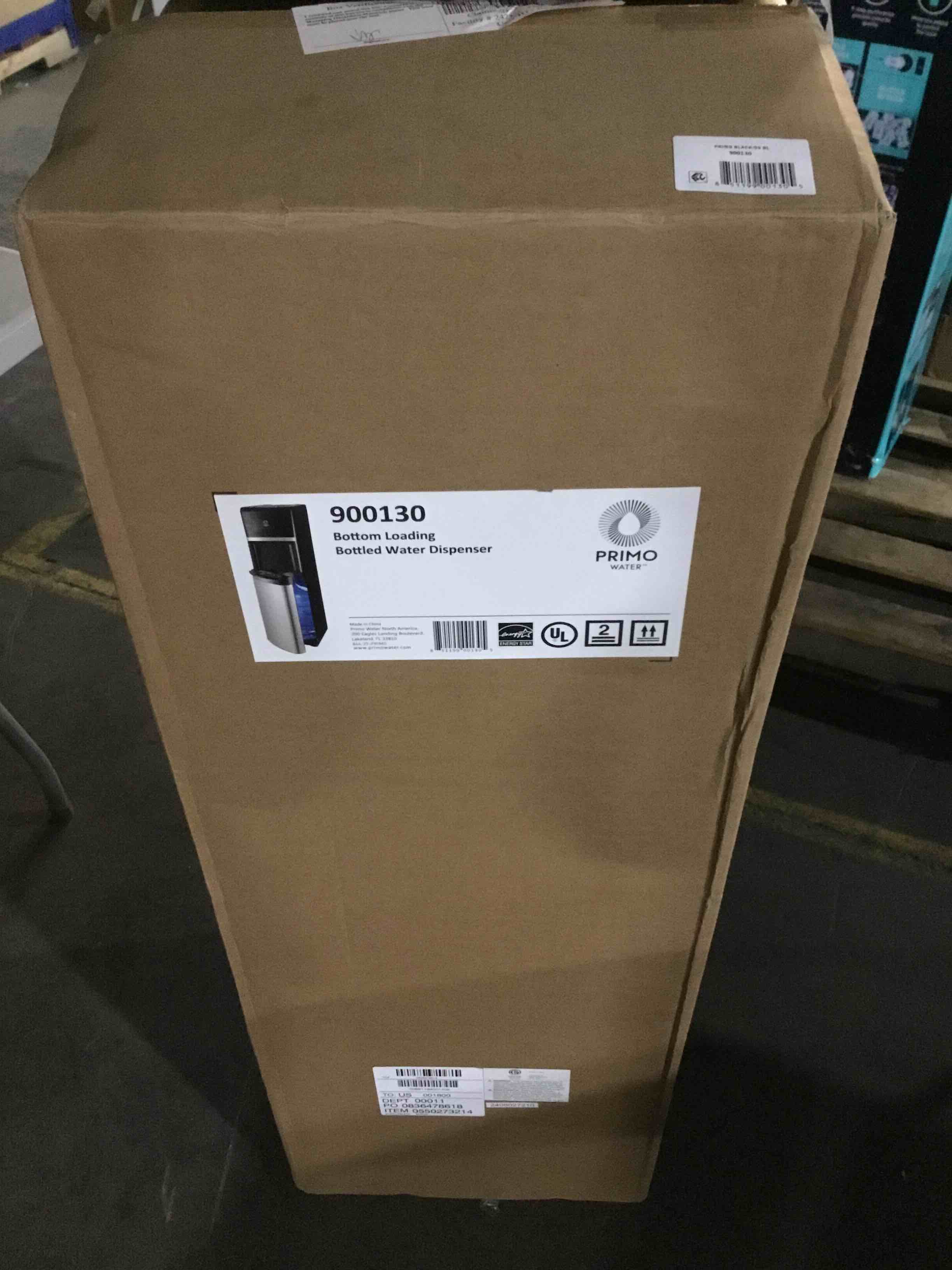 primo bottom loading water dispenser