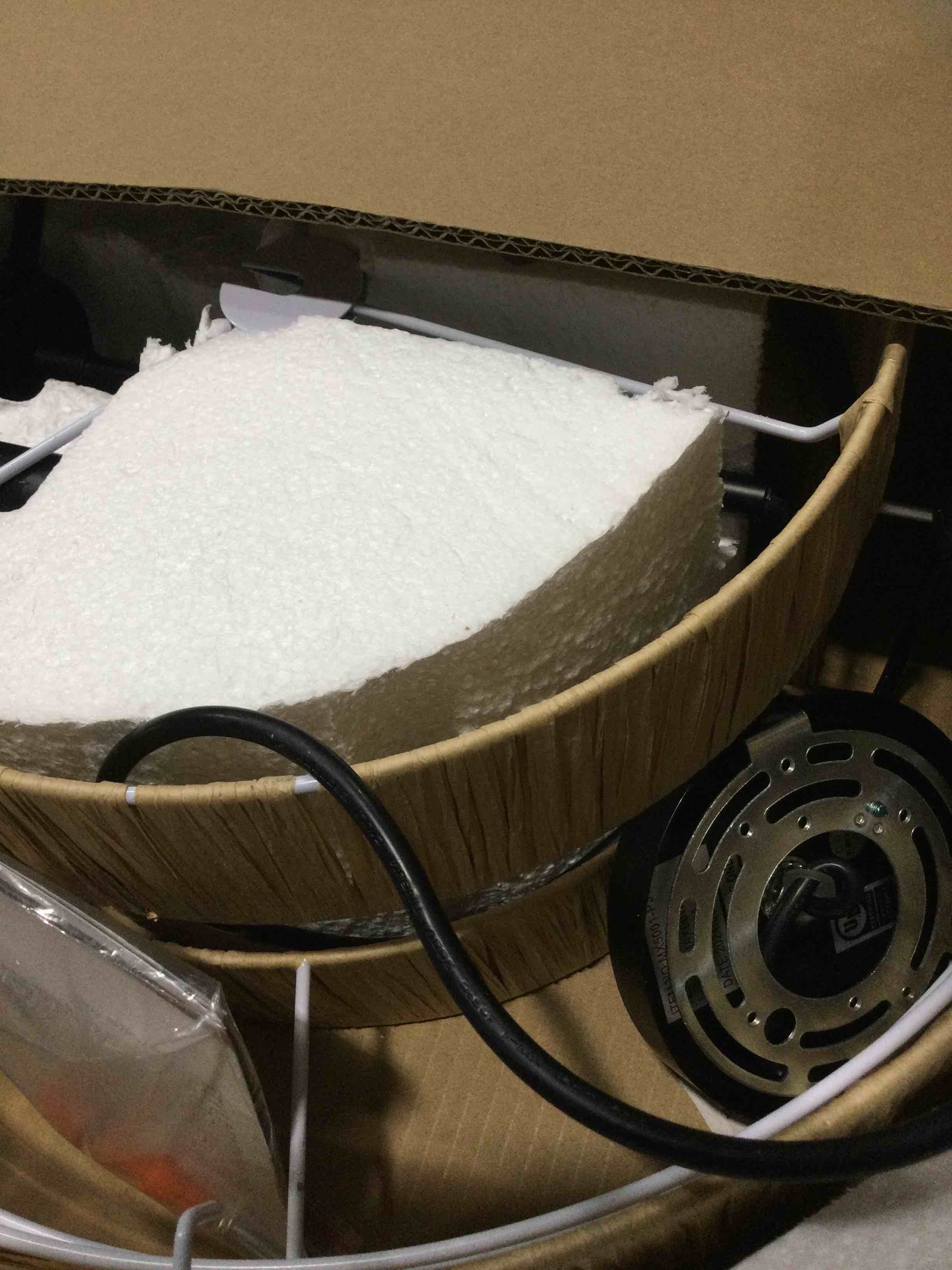 Farmhouse Pendant Light Fixtures, 2-Tier Drum Pendant Lighting with Linen Lampshade, 20 inch 3-Light Rustic Hanging Chandeliers for Living Room Kitchen Dining Room E26