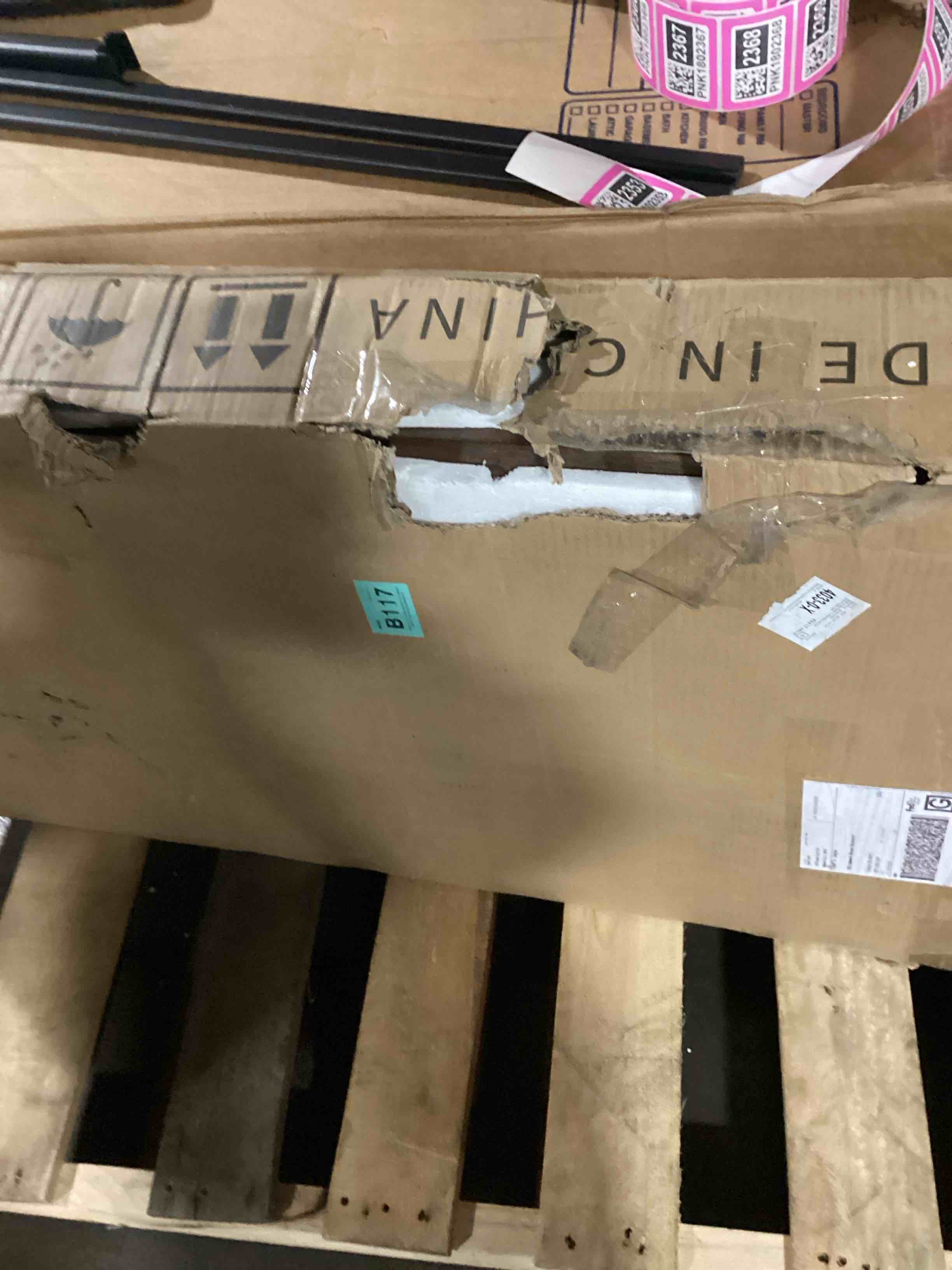 Lift-Top Coffee Table with Sliding Groove Barn Door and Storage