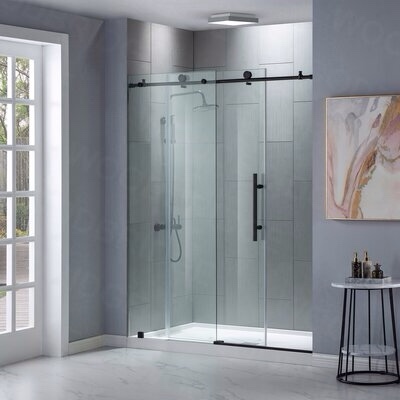 shower glass door 