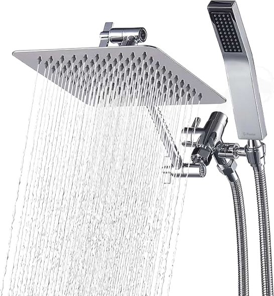 rectangle sliver shower head