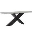 Durant gray/ black console table TOP antique gray
