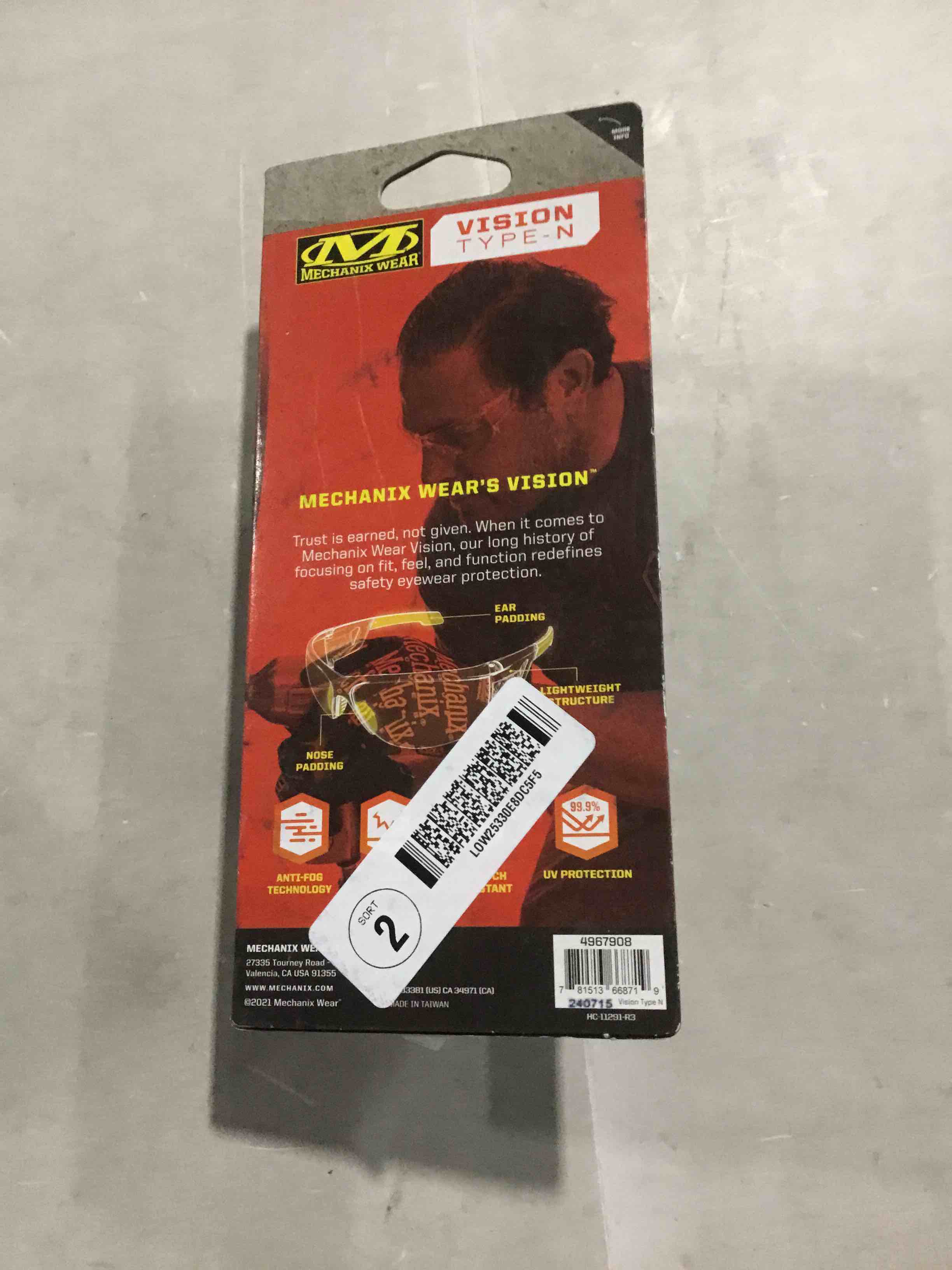 eye glass protection