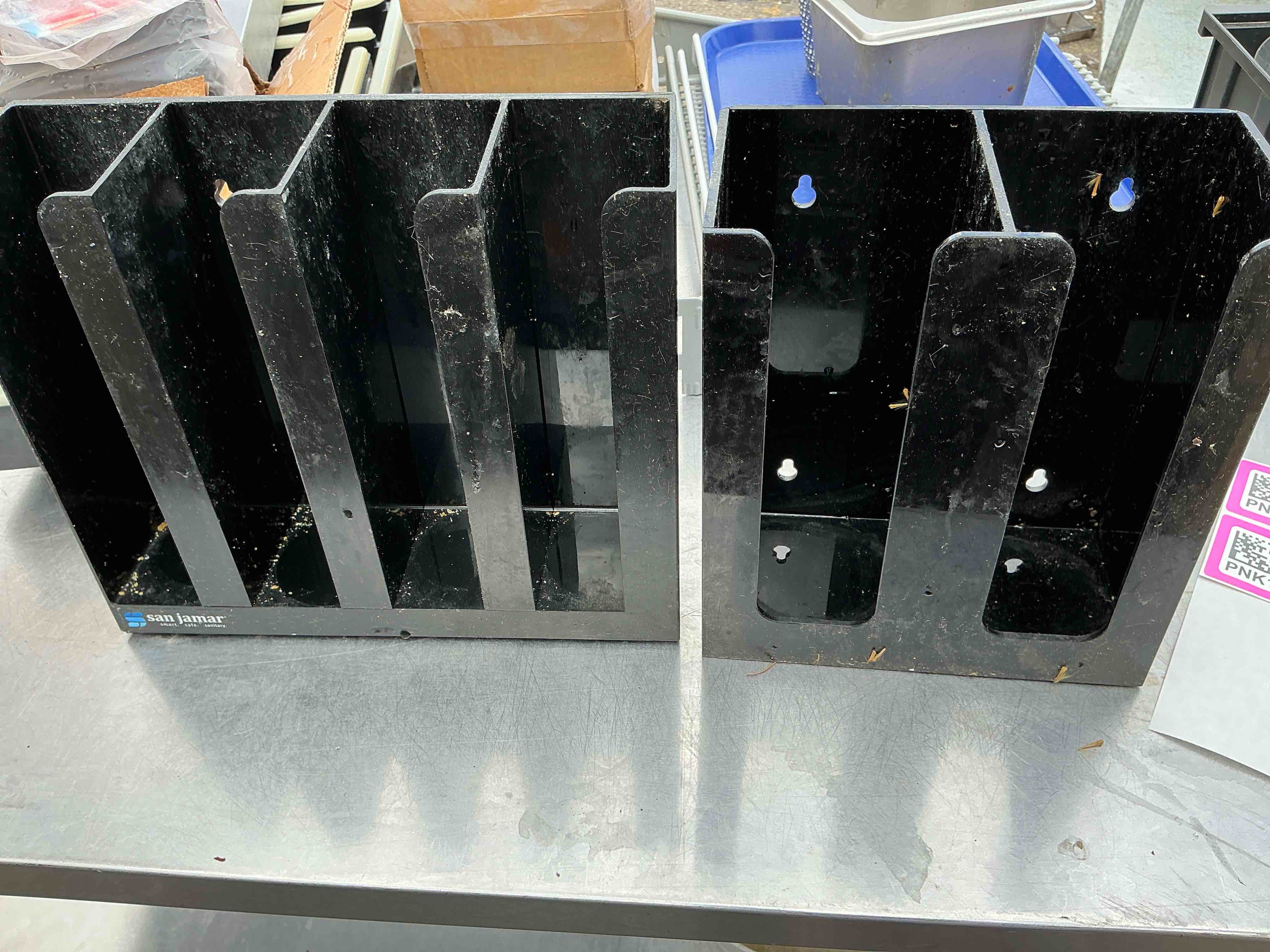 Condition photo showing As Is for 2 pack wall organizer 