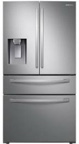 SAMSUNG RF28R7201SR 28 Cu. Ft. Stainless 4-Door French Door Refrigerator scratch and dent appliance 