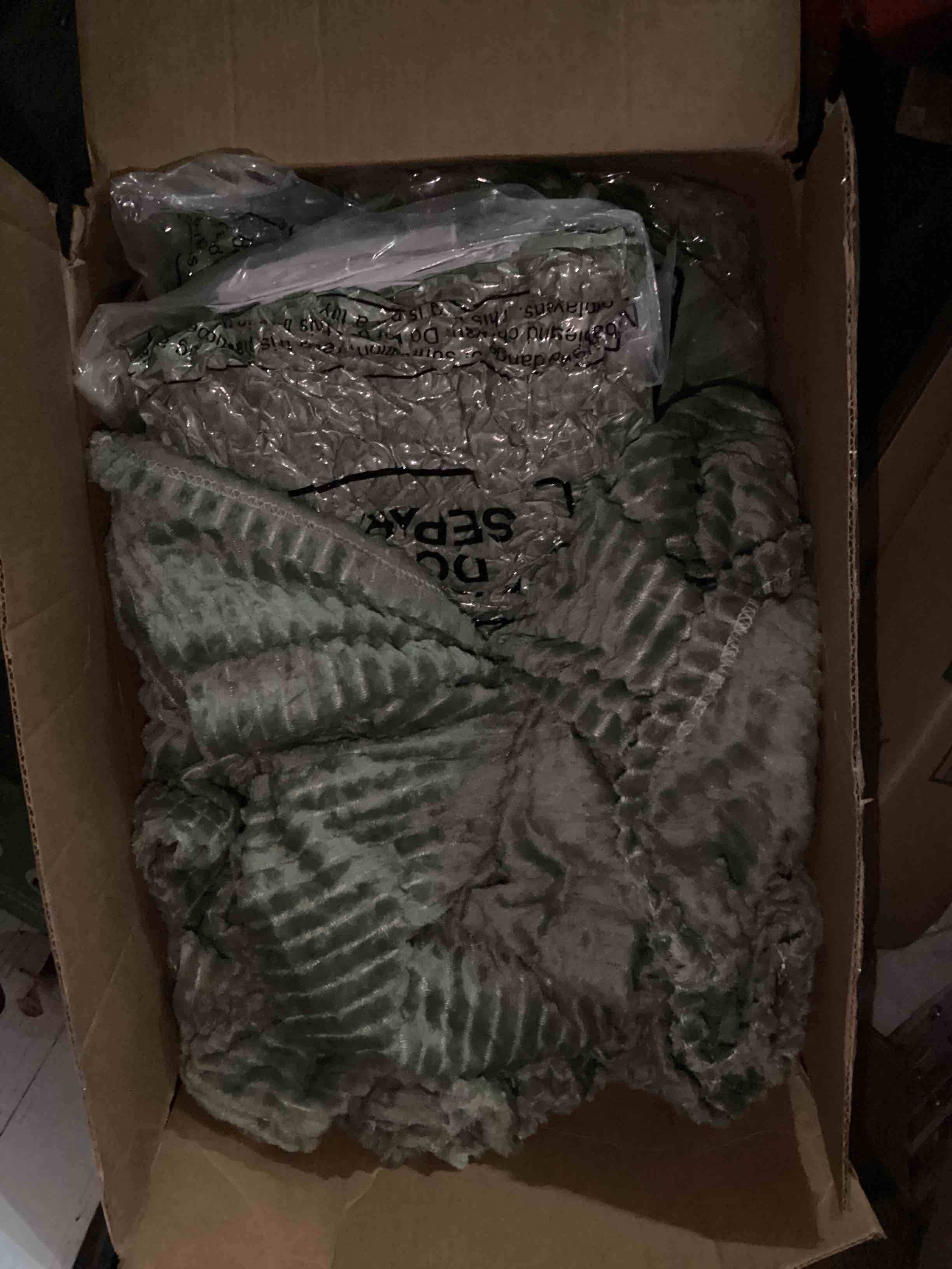 full Box Of Throw size Assorted Blanket 