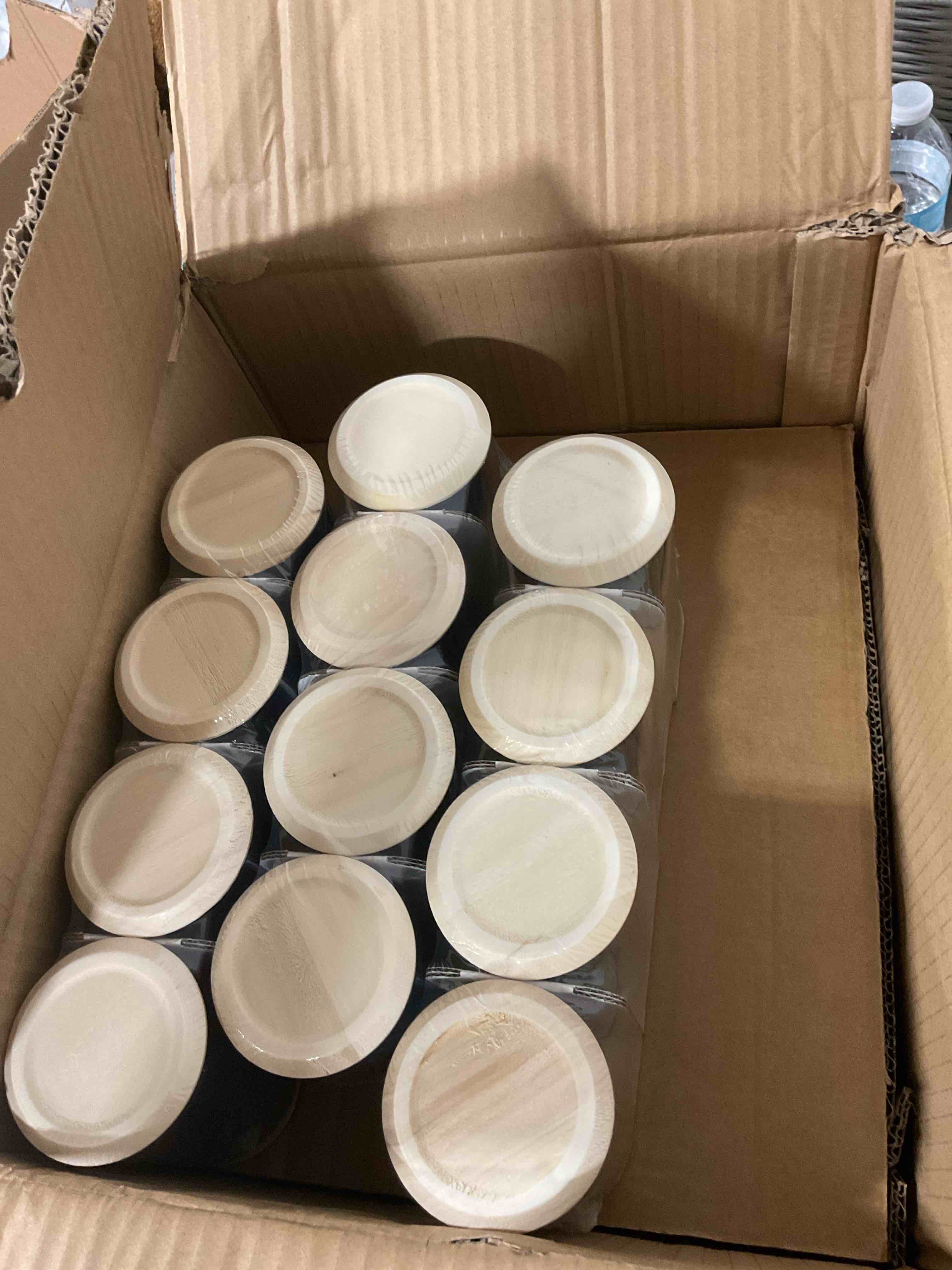 4pk Glass jars, Case of 6