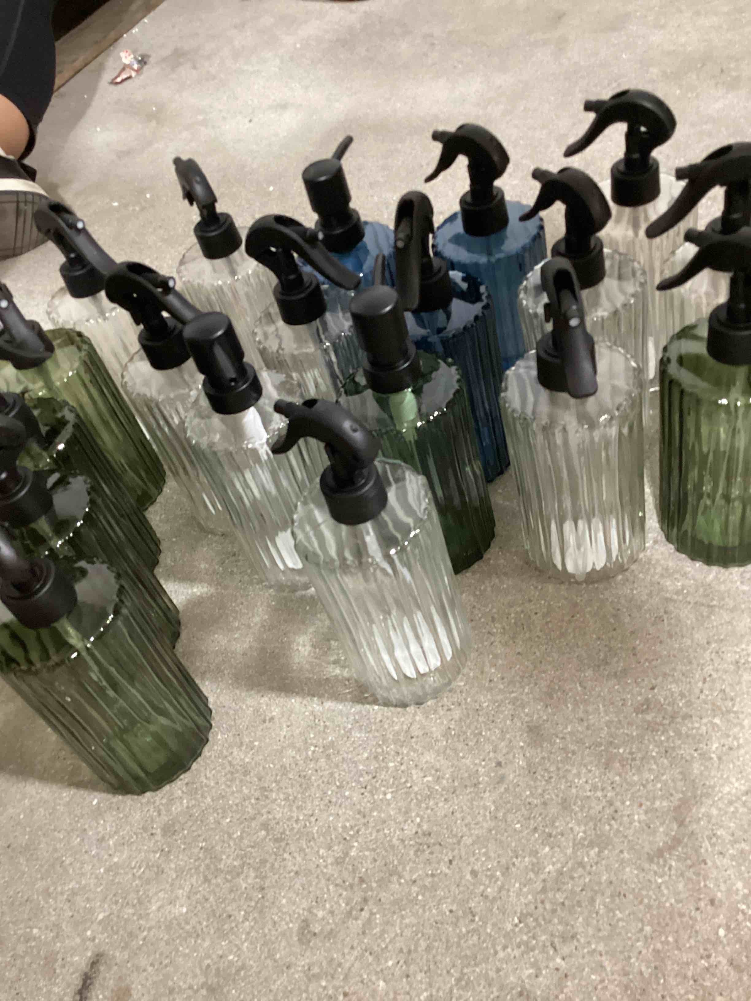 Glass Spray bottles 
