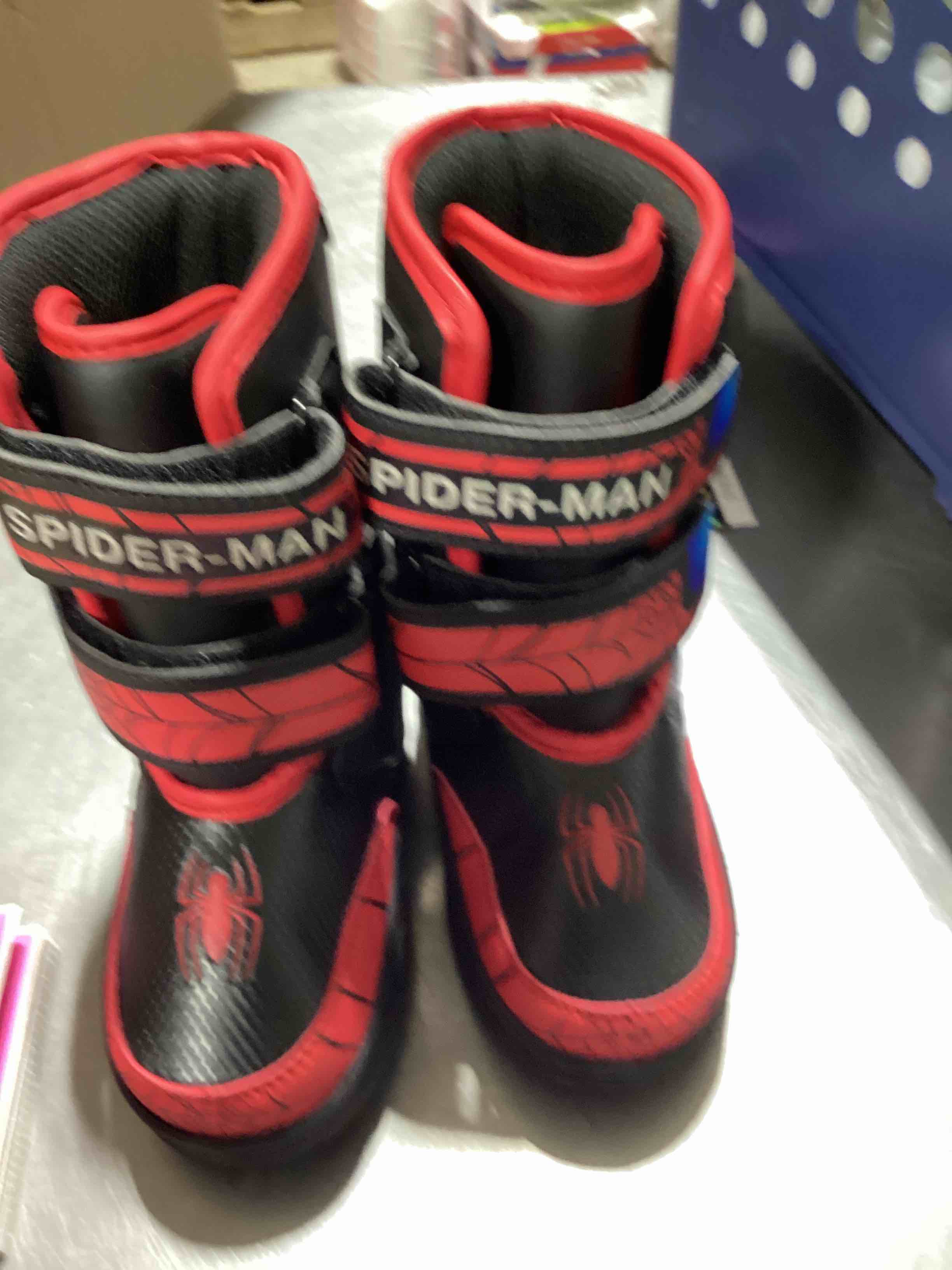 spider man snow boots 