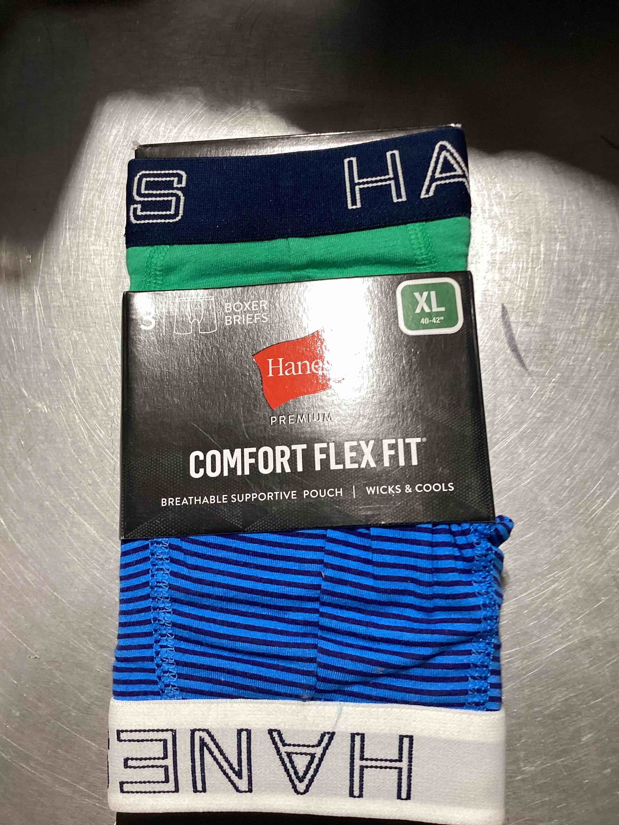 Hanes comfort flex fit boxer briefs 