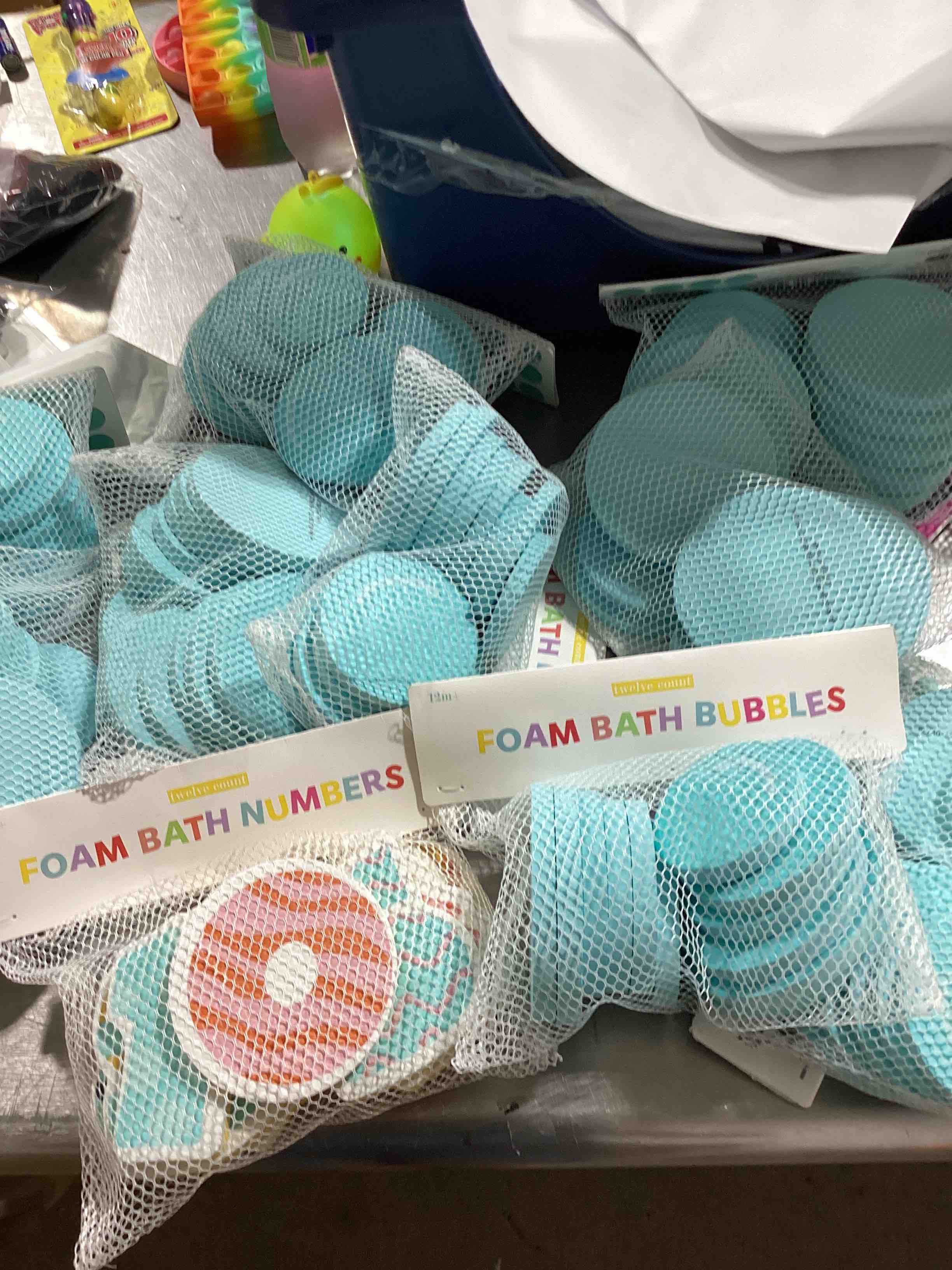 Foam bath bubbles 
