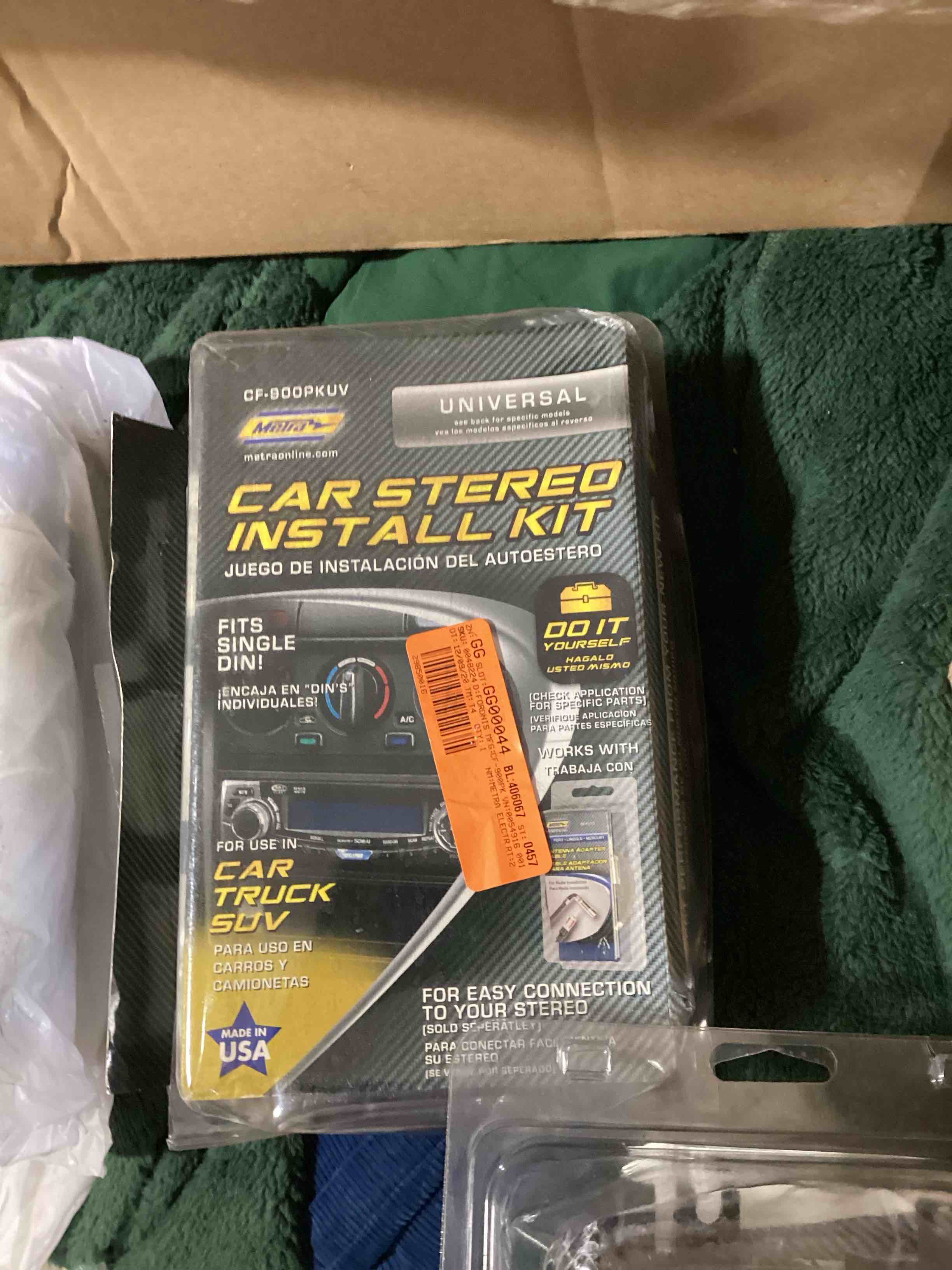 Car stereo installation kits 