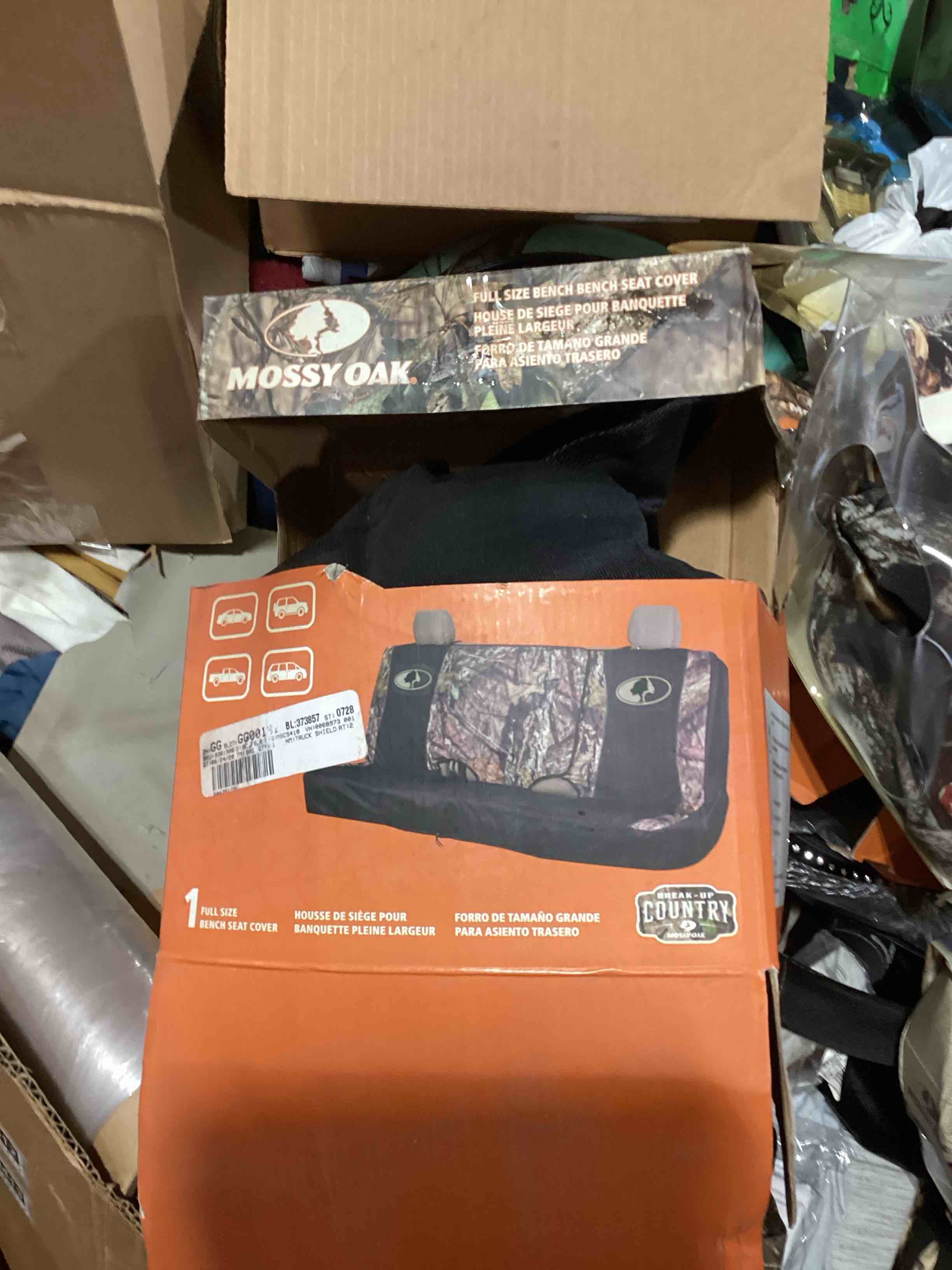 Assorted Mossy Oak car seat covers