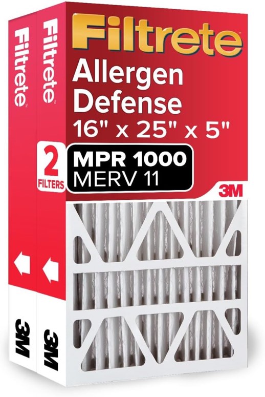 Filtrte 1000 Allergen Defense 16x25x5 