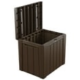 Keter urban box 30 gallon black 