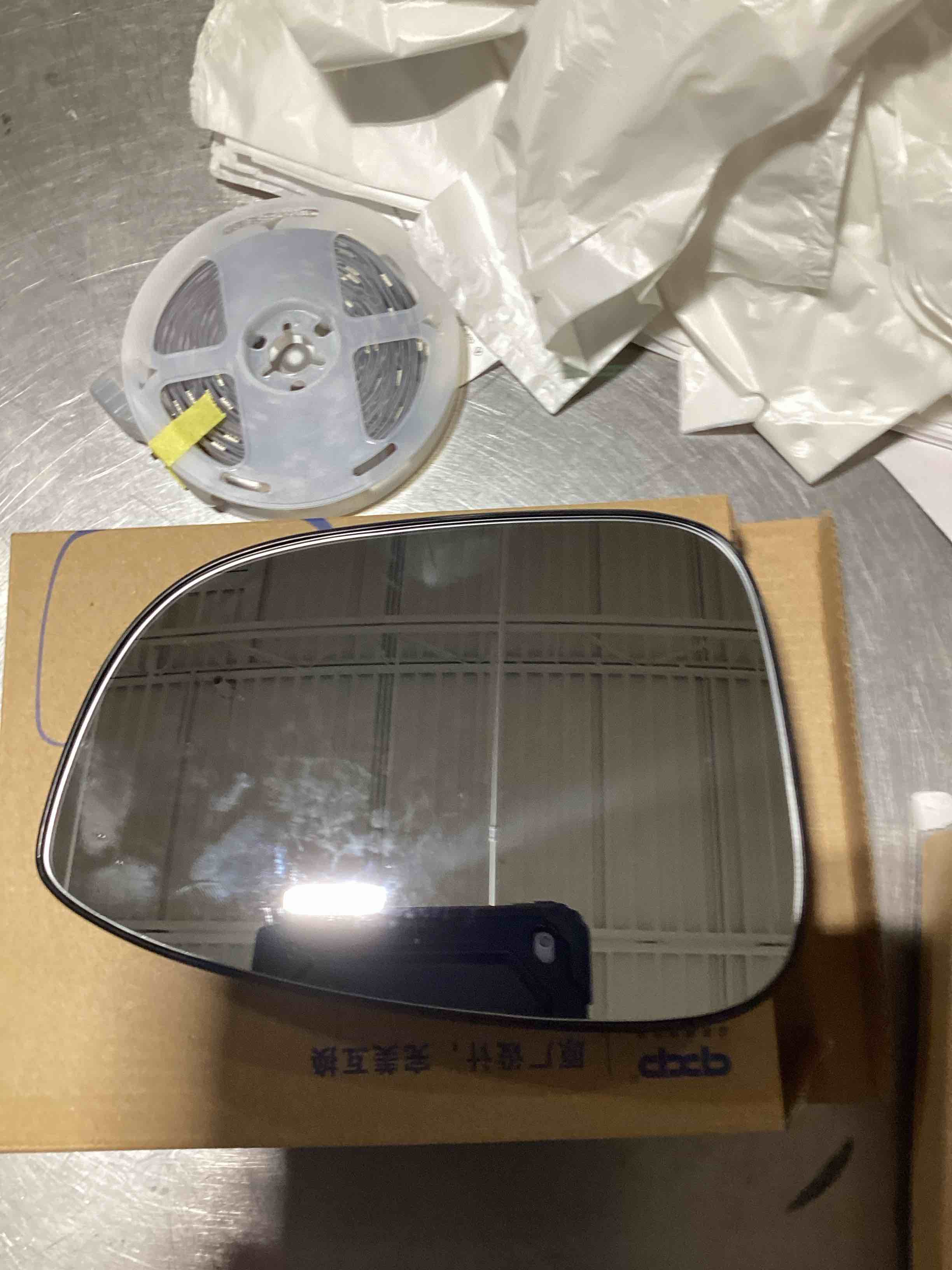 Car rear view right passenger mirror 2018- 20022