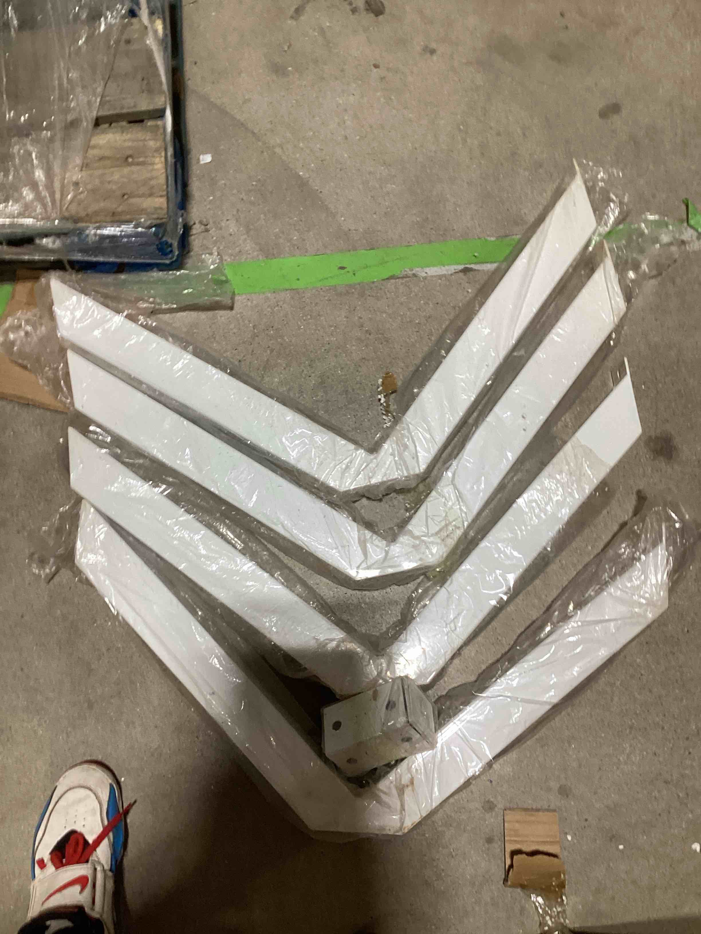 Parts for a Table white