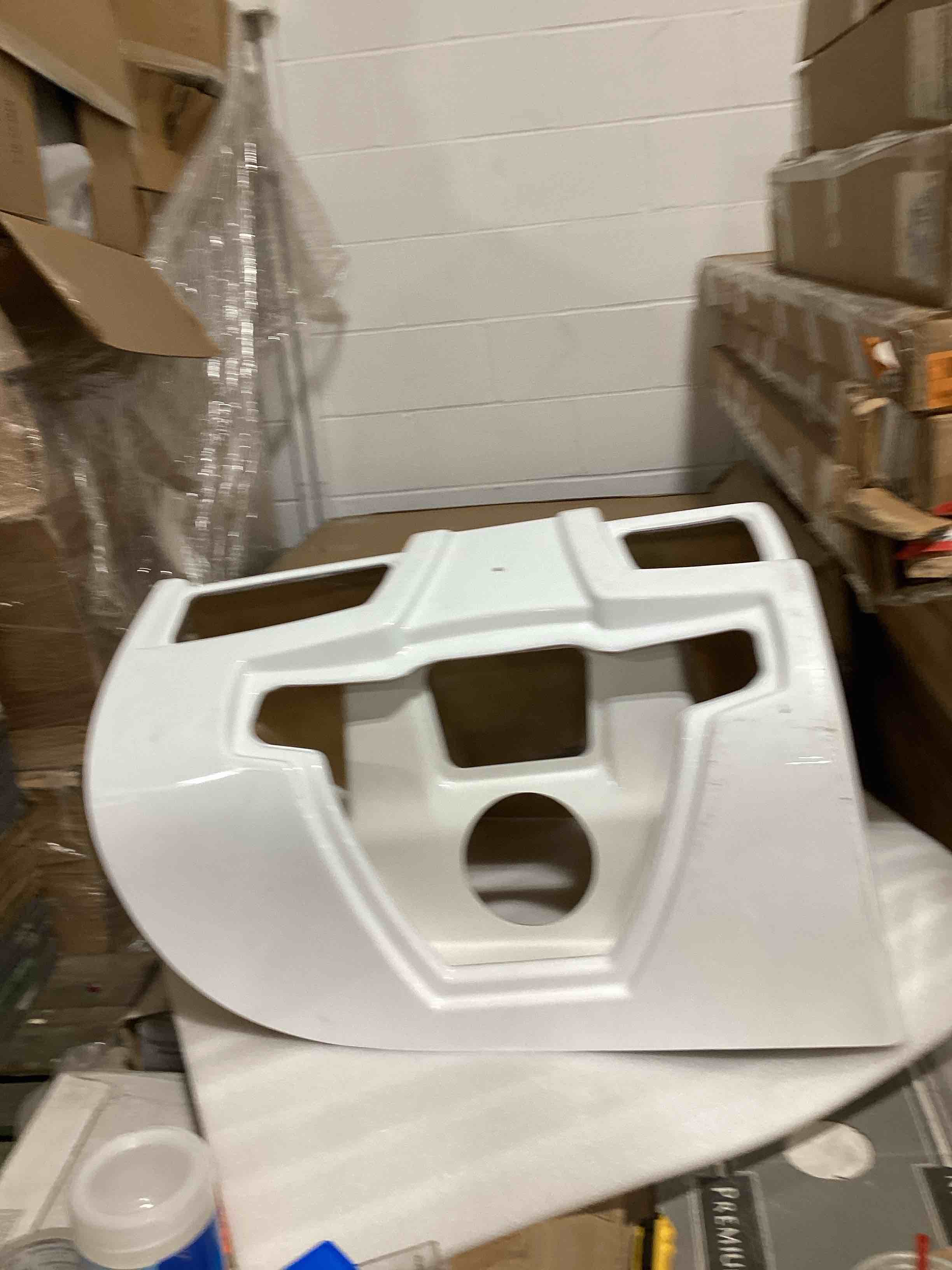 White Front Fender Polaris RZR