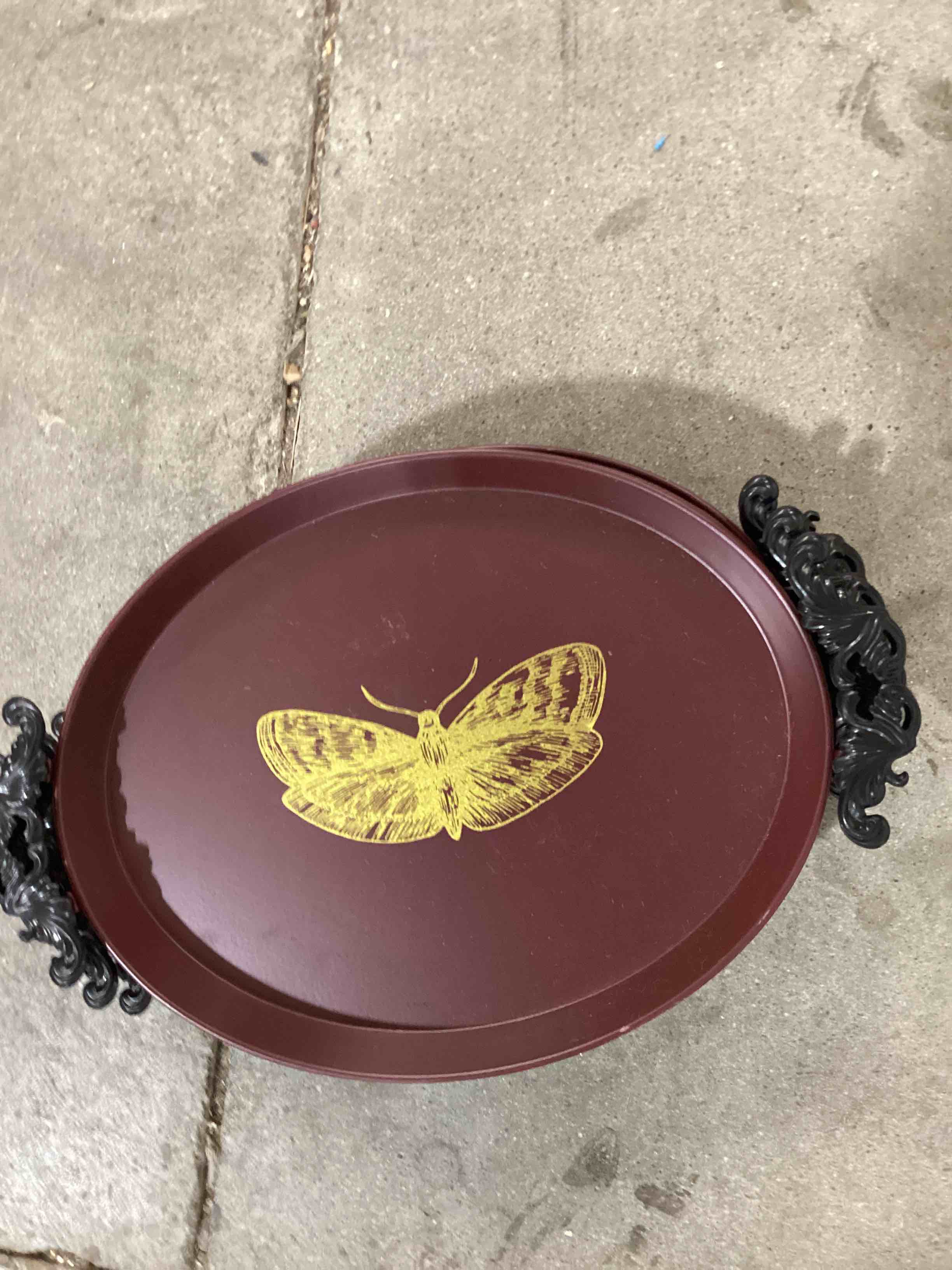 Metal tray 